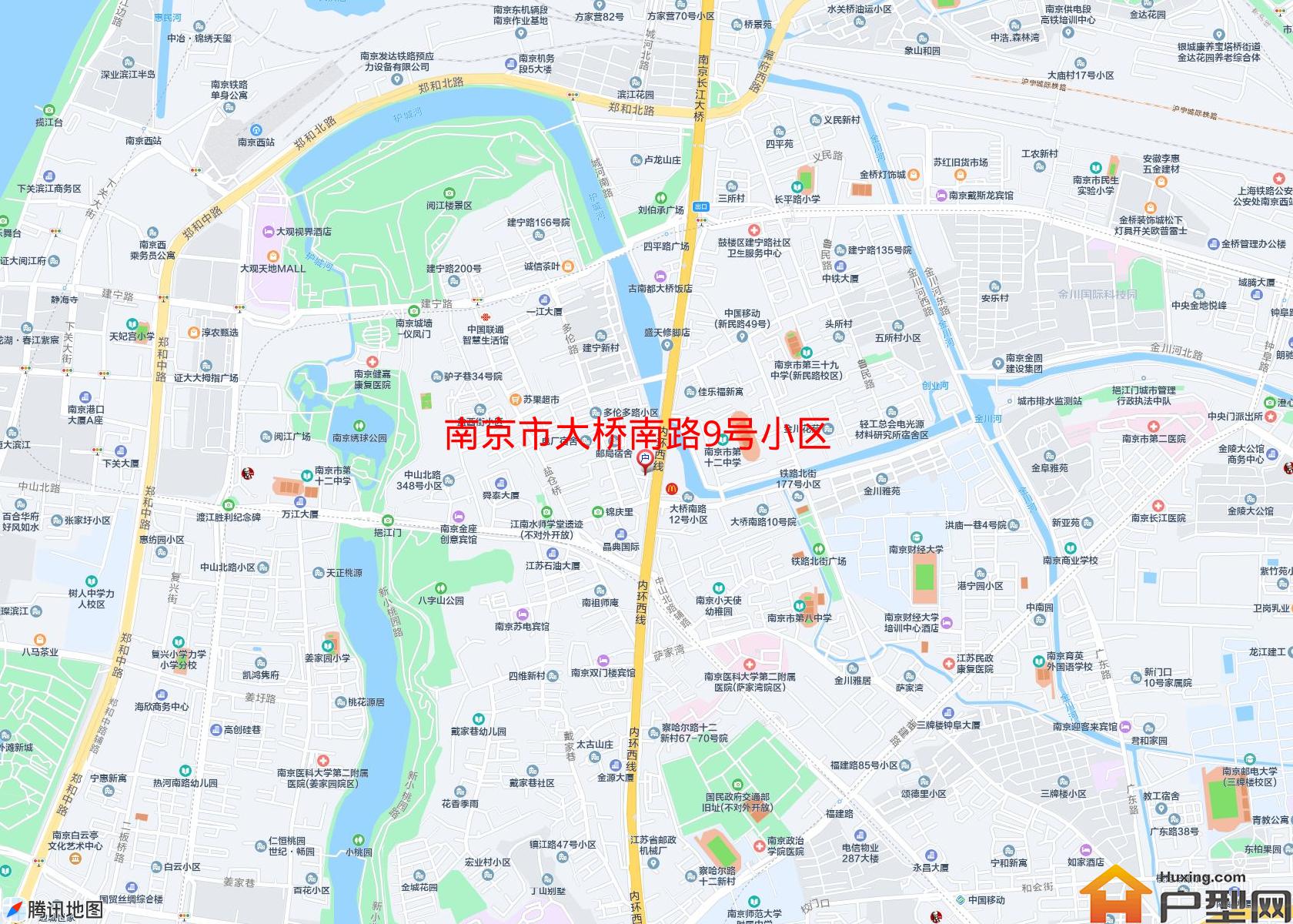 大桥南路9号小区小区 - 户型网