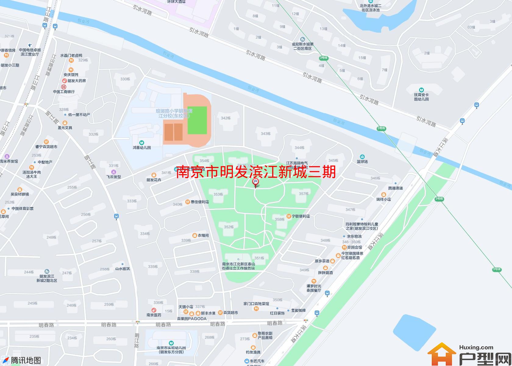 明发滨江新城三期小区 - 户型网 明发滨江新城三期小区 - 户型网