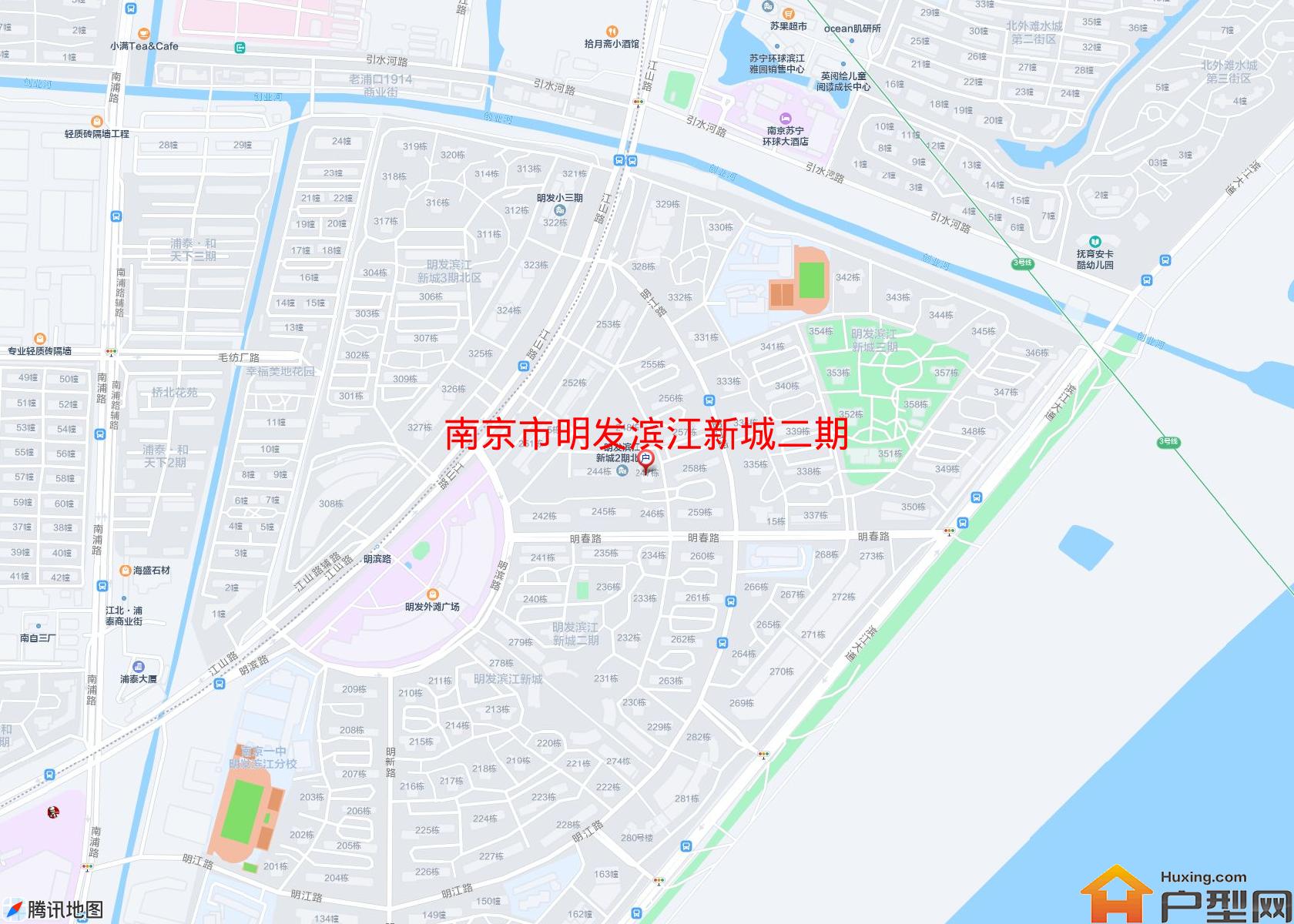明发滨江新城二期小区 - 户型网 明发滨江新城二期小区 - 户型网