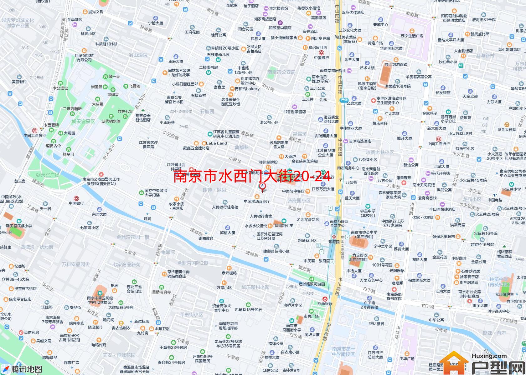 水西门大街20-24号(双号)小区小区 - 户型网