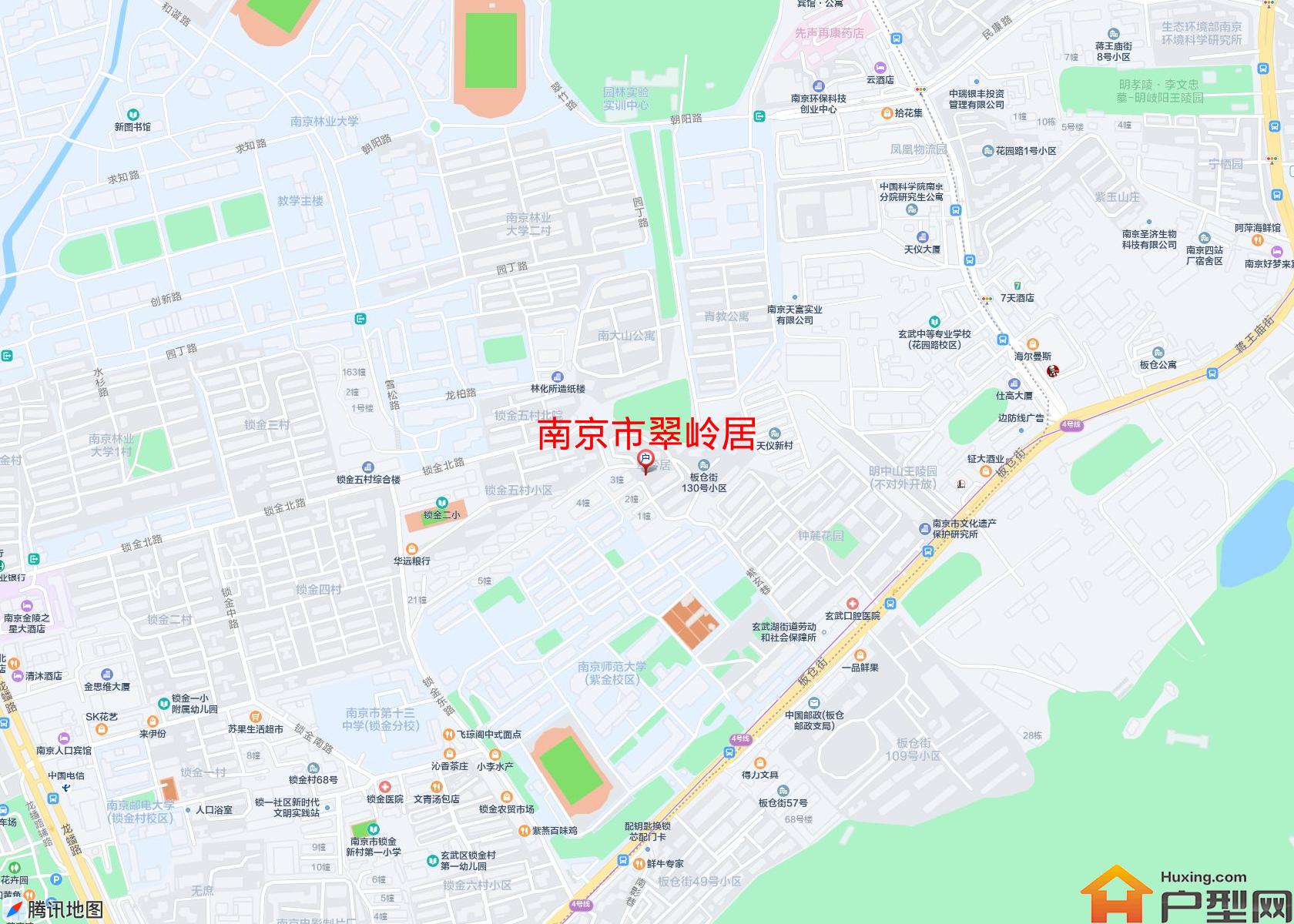 翠岭居小区 - 户型网 翠岭居小区 - 户型网