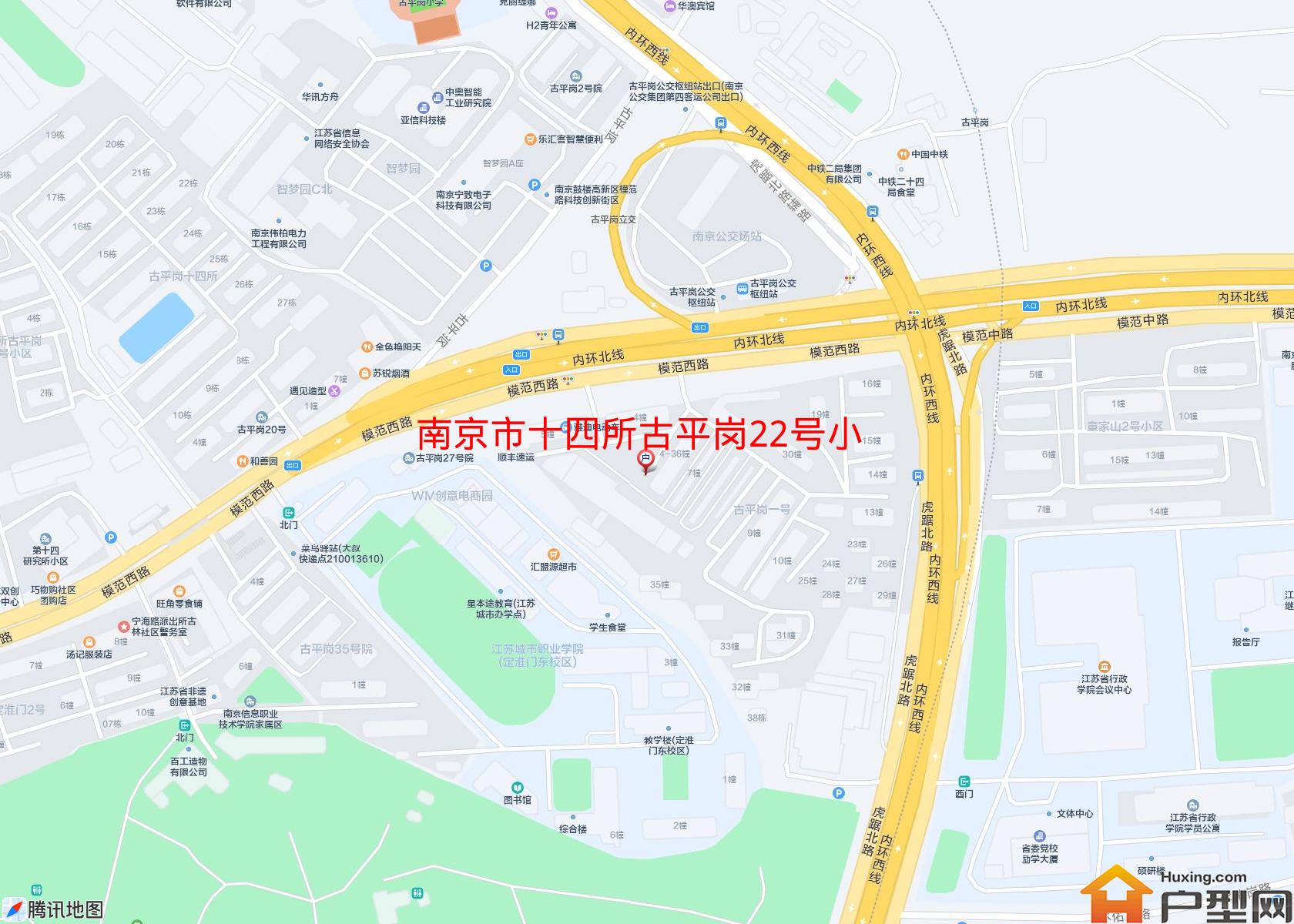 十四所古平岗22号小区小区 - 户型网