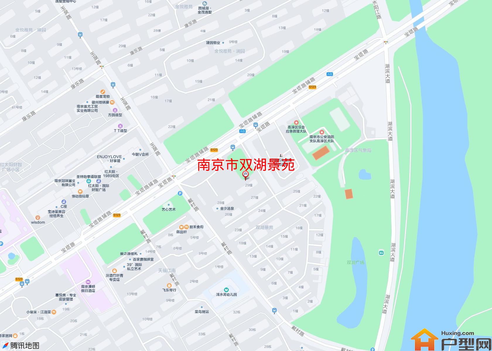 双湖景苑小区 - 户型网