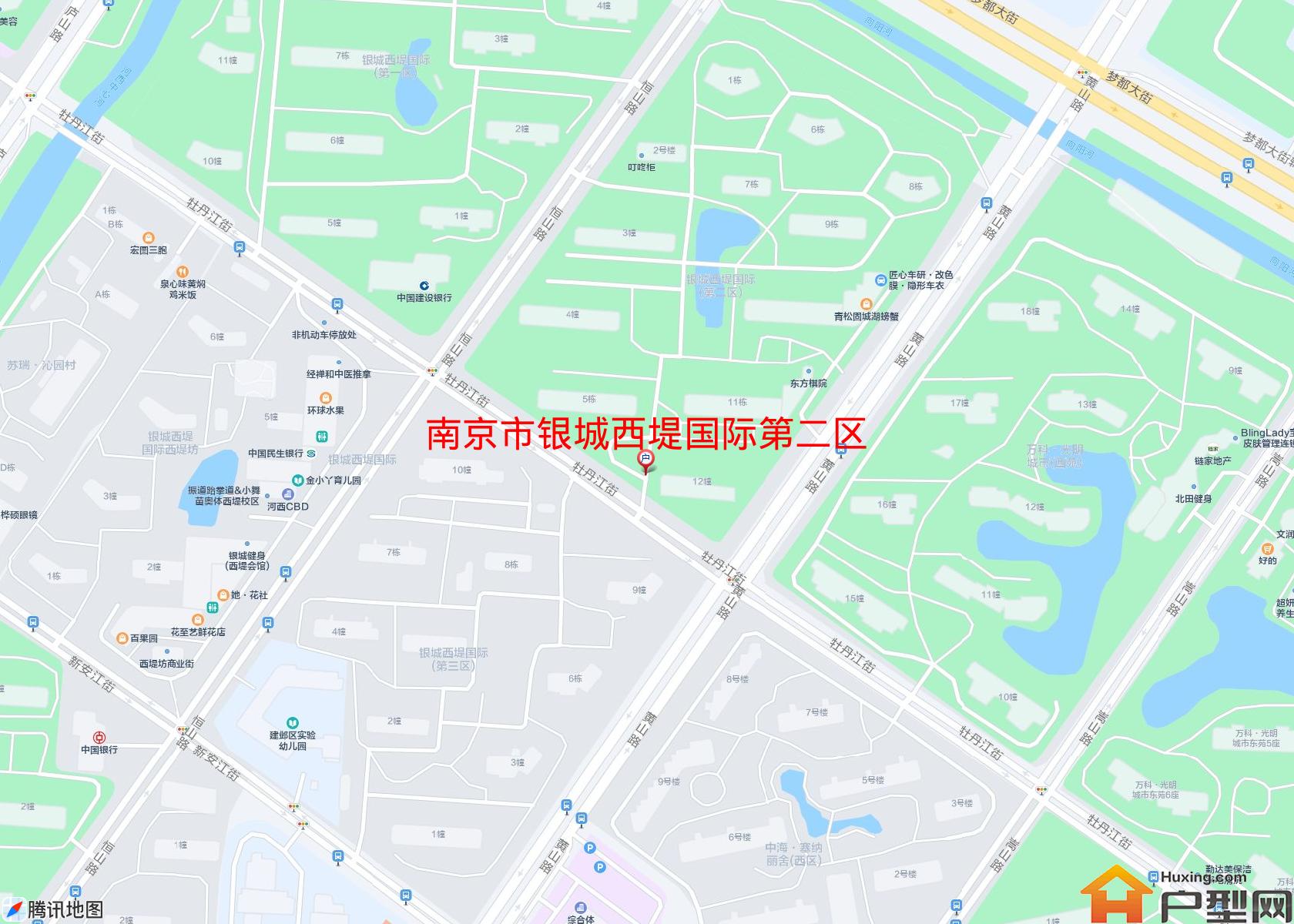 银城西堤国际第二区小区 - 户型网