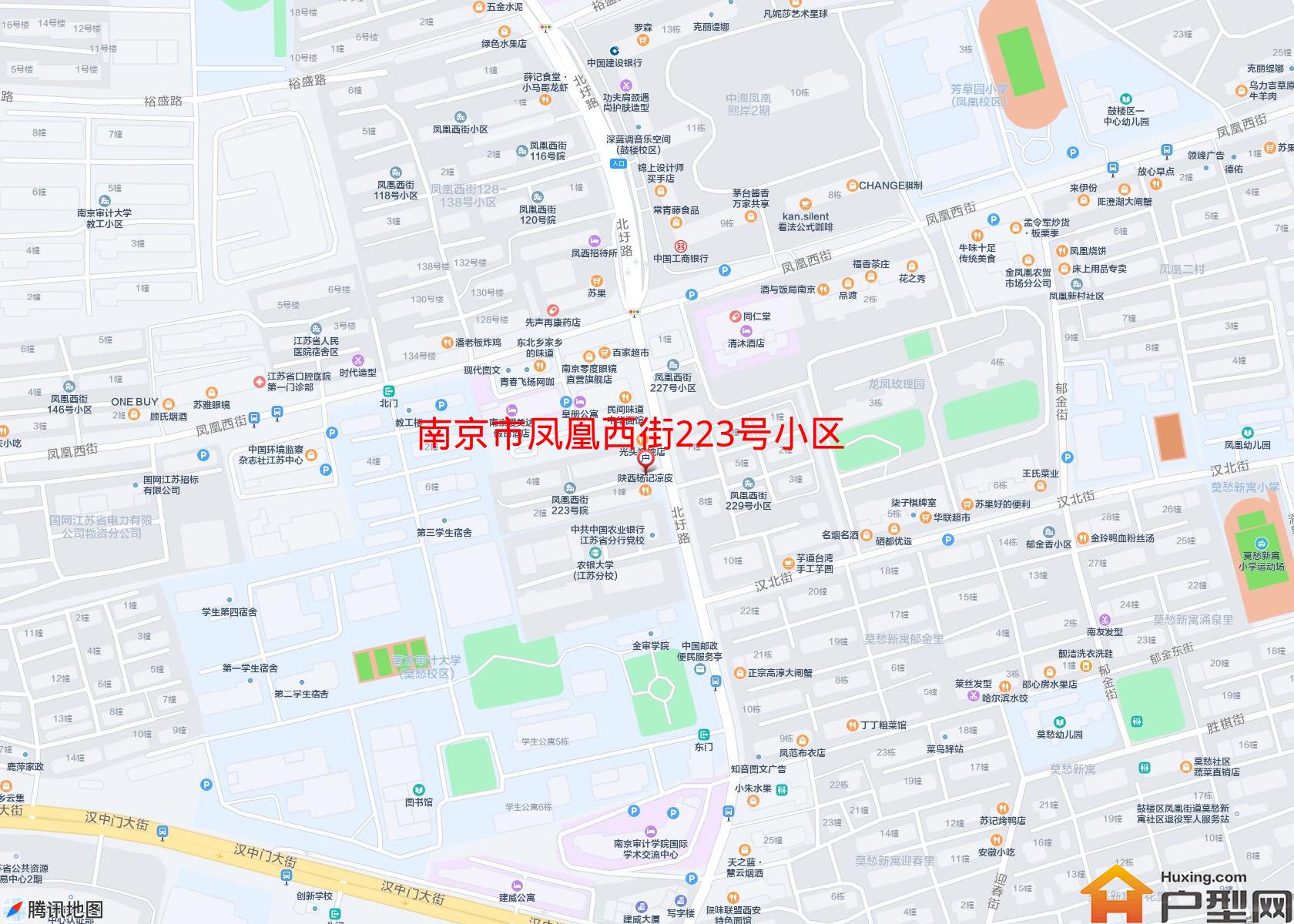 凤凰西街223号小区小区 - 户型网