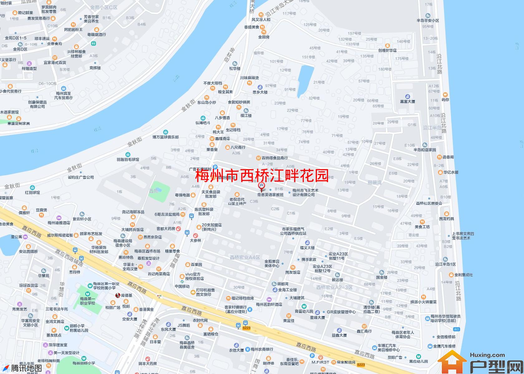 西桥江畔花园小区 - 户型网