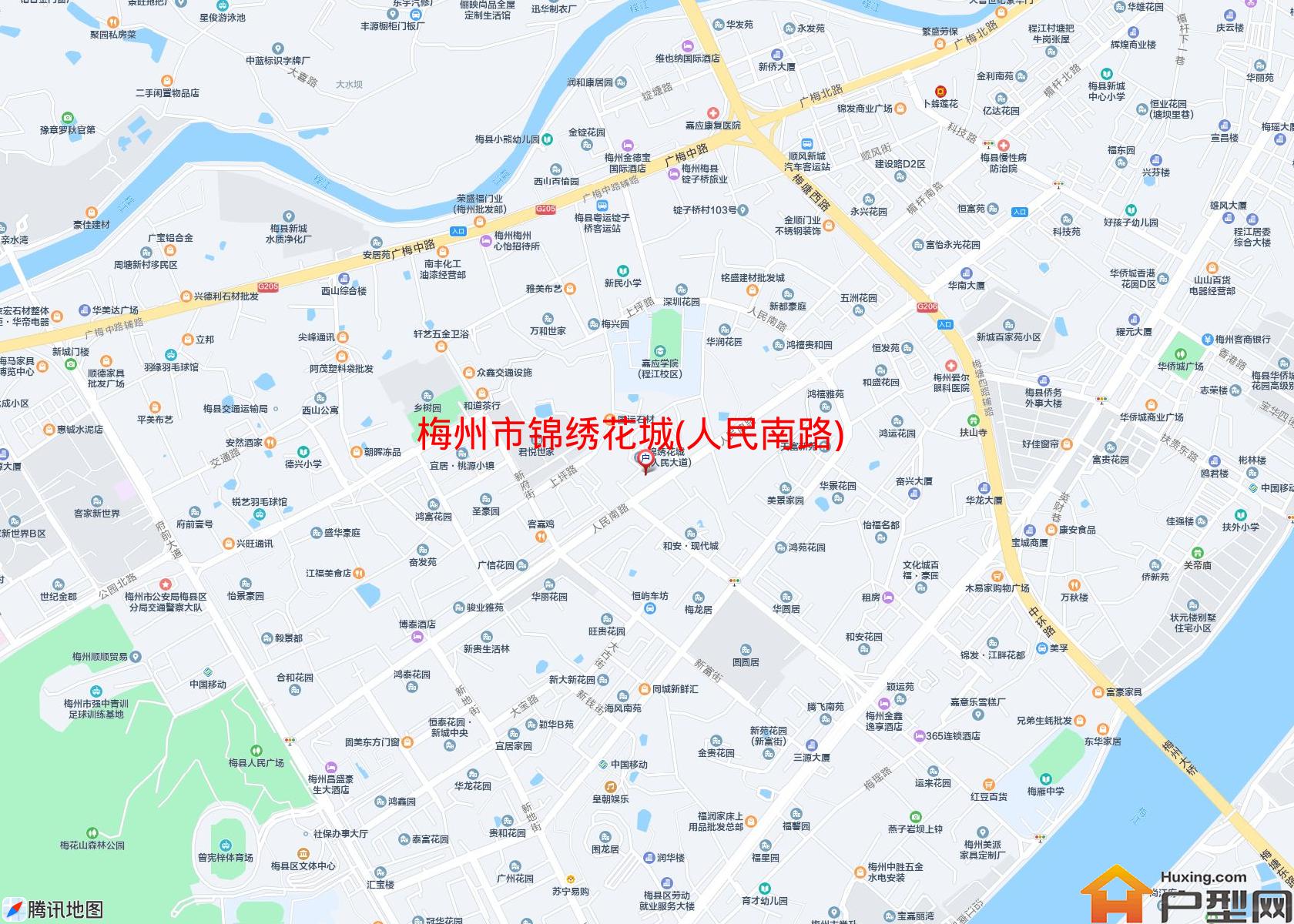 锦绣花城(人民南路)小区 - 户型网