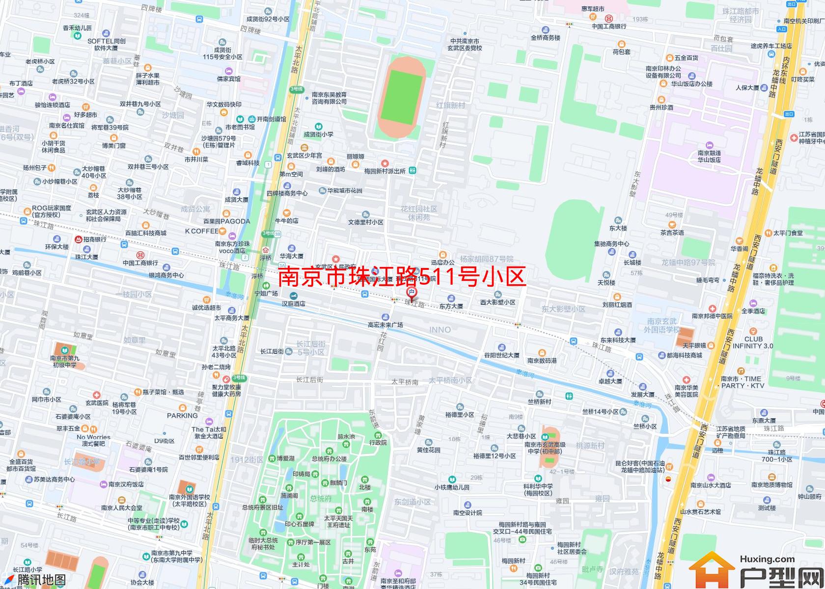 珠江路511号小区小区 - 户型网