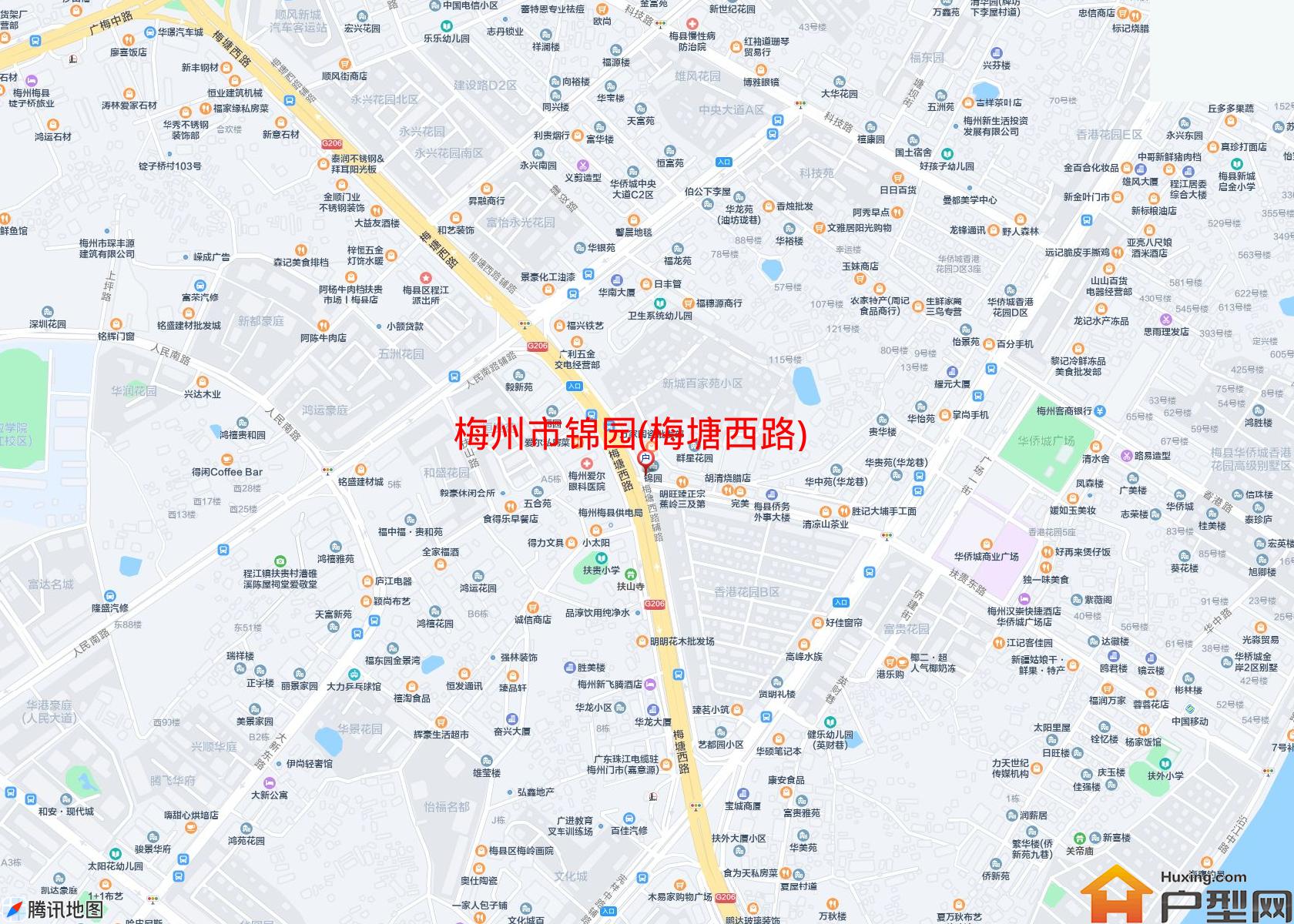 锦园(梅塘西路)小区 - 户型网