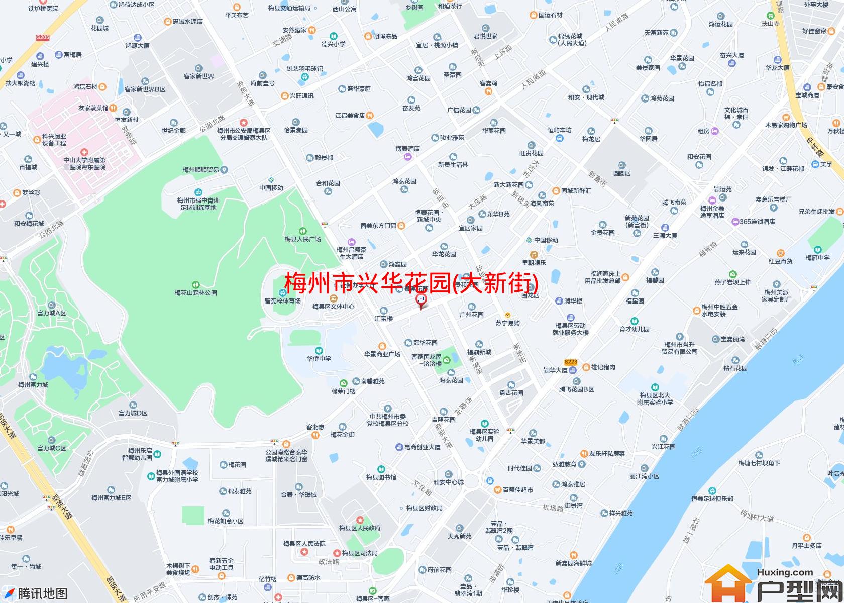 兴华花园(大新街)小区 - 户型网