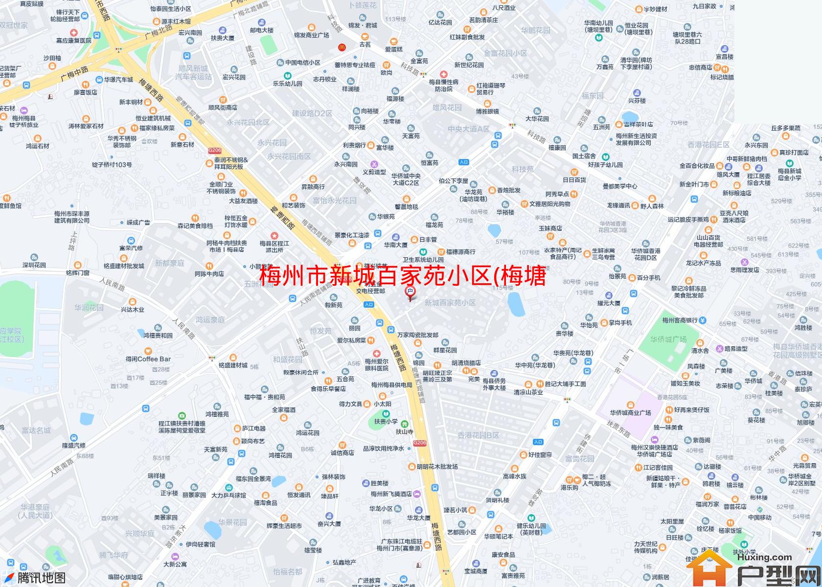 新城百家苑小区(梅塘西路)小区 - 户型网