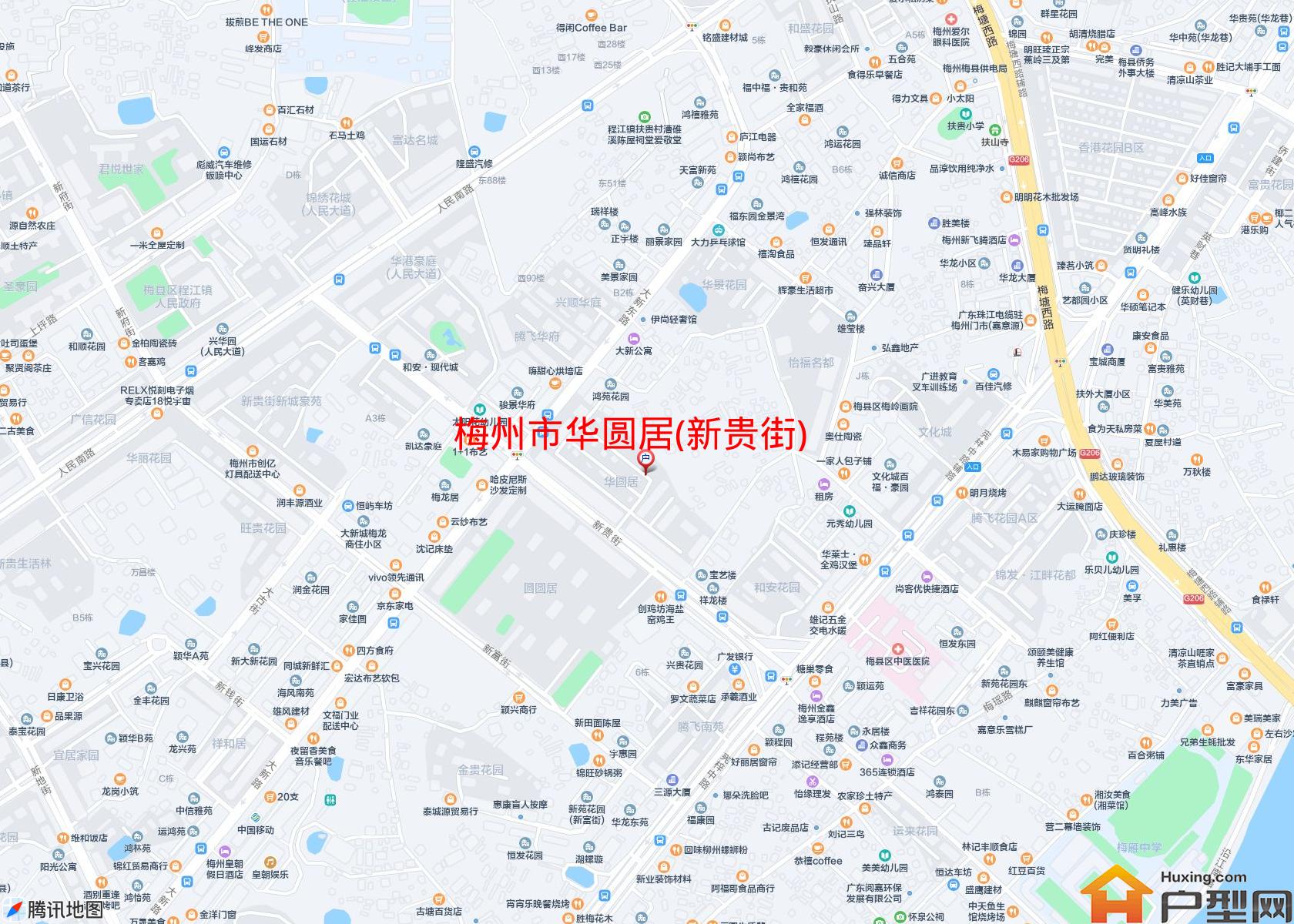 华圆居(新贵街)小区 - 户型网