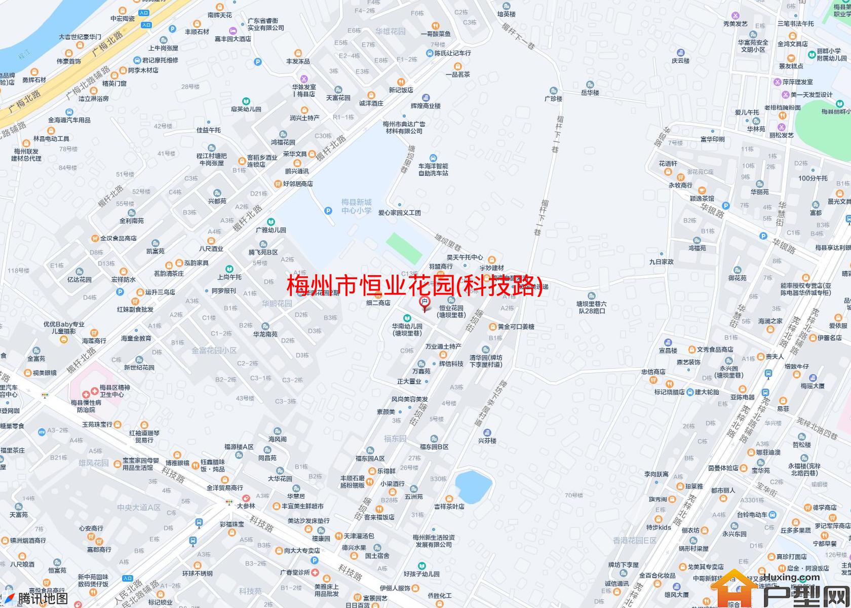 恒业花园(科技路)小区 - 户型网