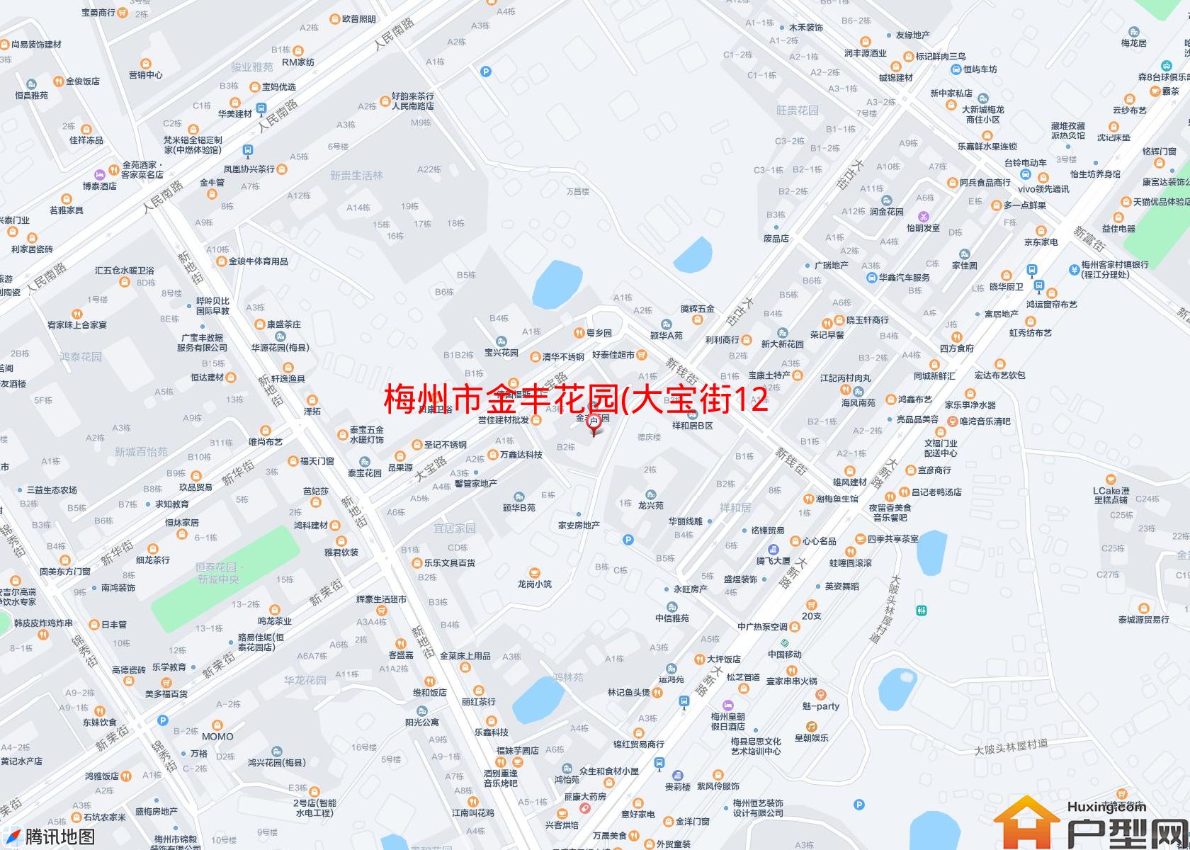金丰花园(大宝街12号)小区 - 户型网