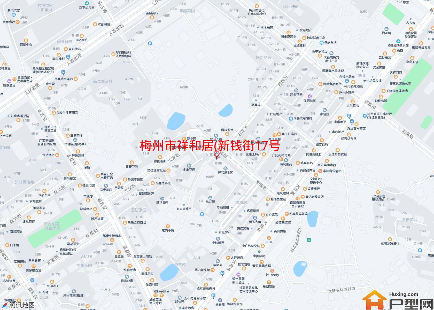 祥和居(新钱街17号)小区 - 户型网