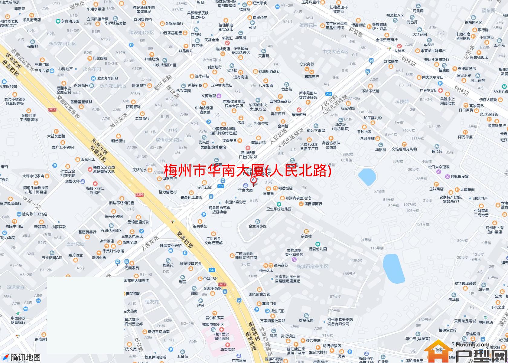 华南大厦(人民北路)小区 - 户型网