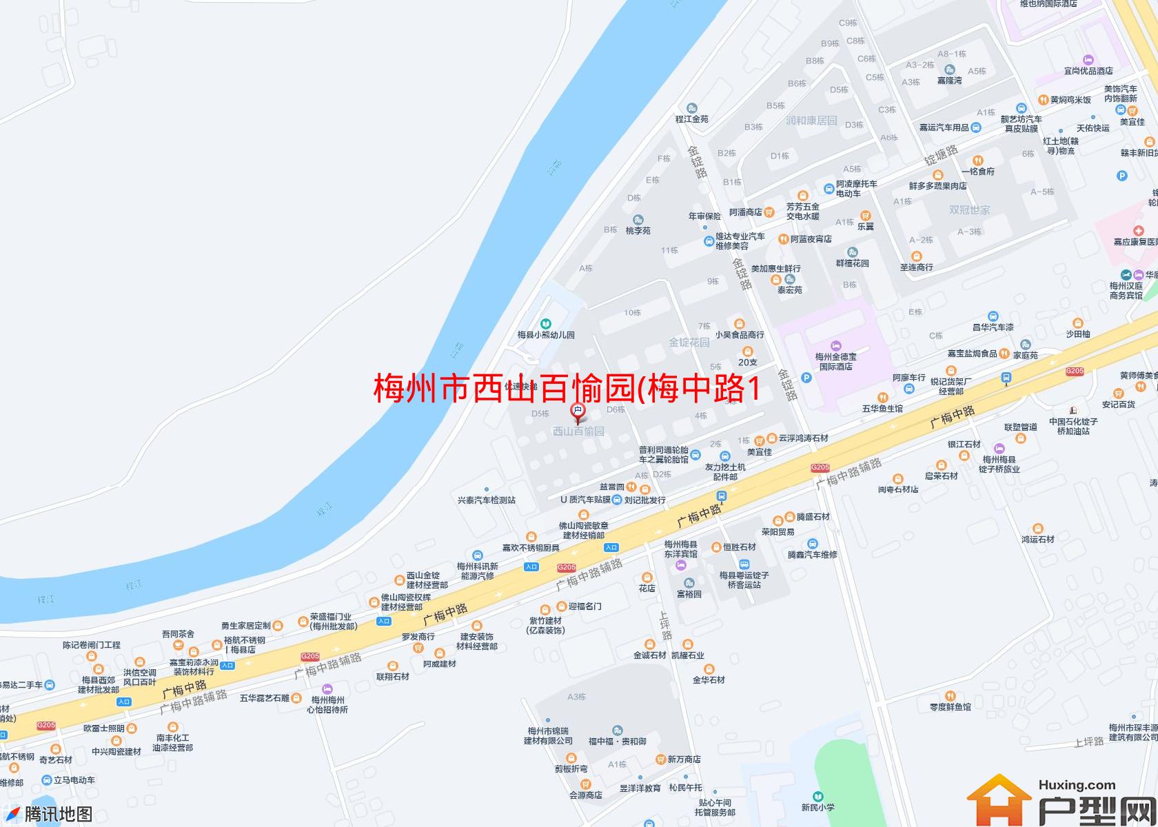 西山百愉园(梅中路155号)小区 - 户型网