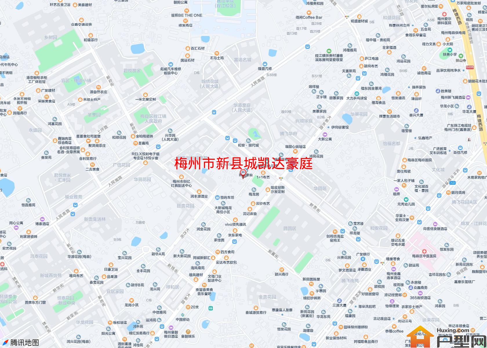 新县城凯达豪庭小区 - 户型网