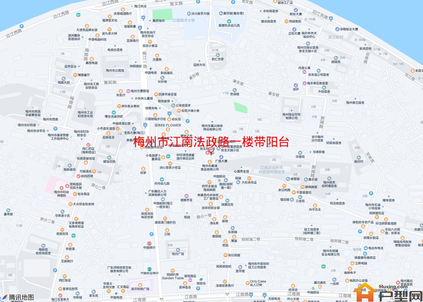 江南法政路一楼带阳台网络小区 - 户型网
