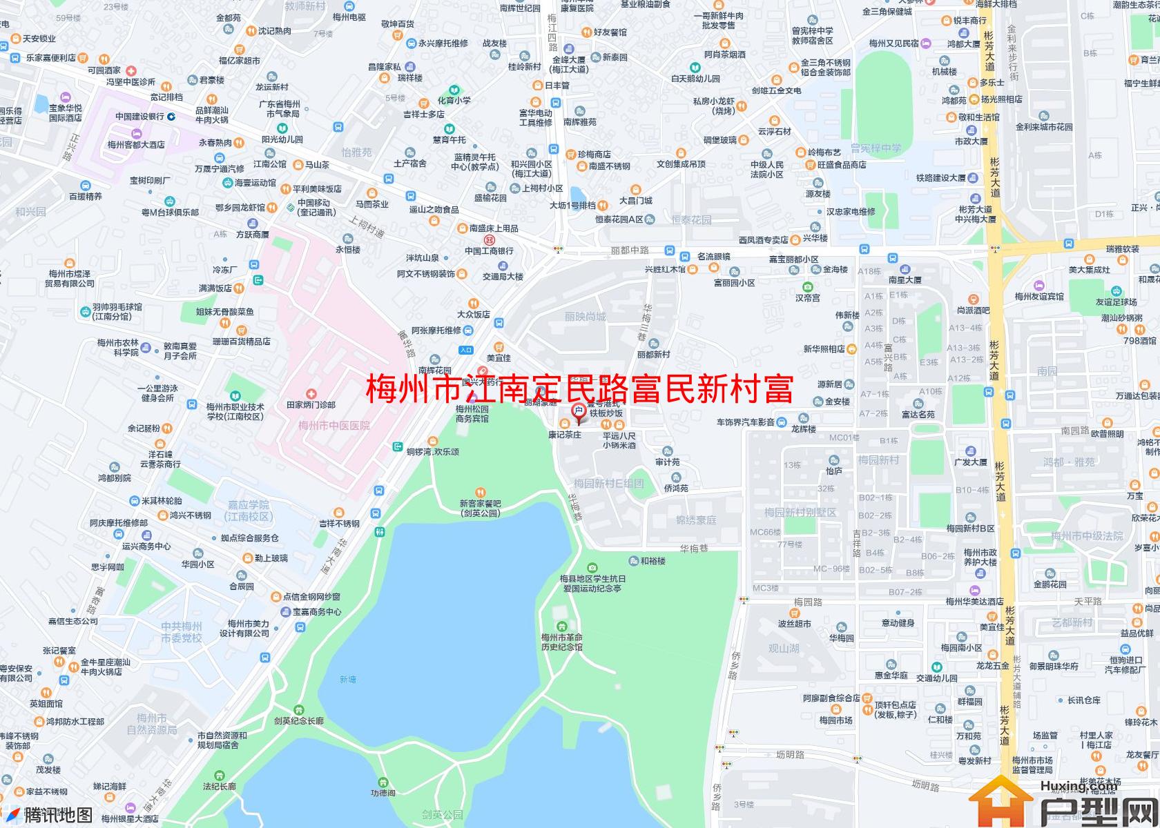 江南定民路富民新村富园楼小区 - 户型网