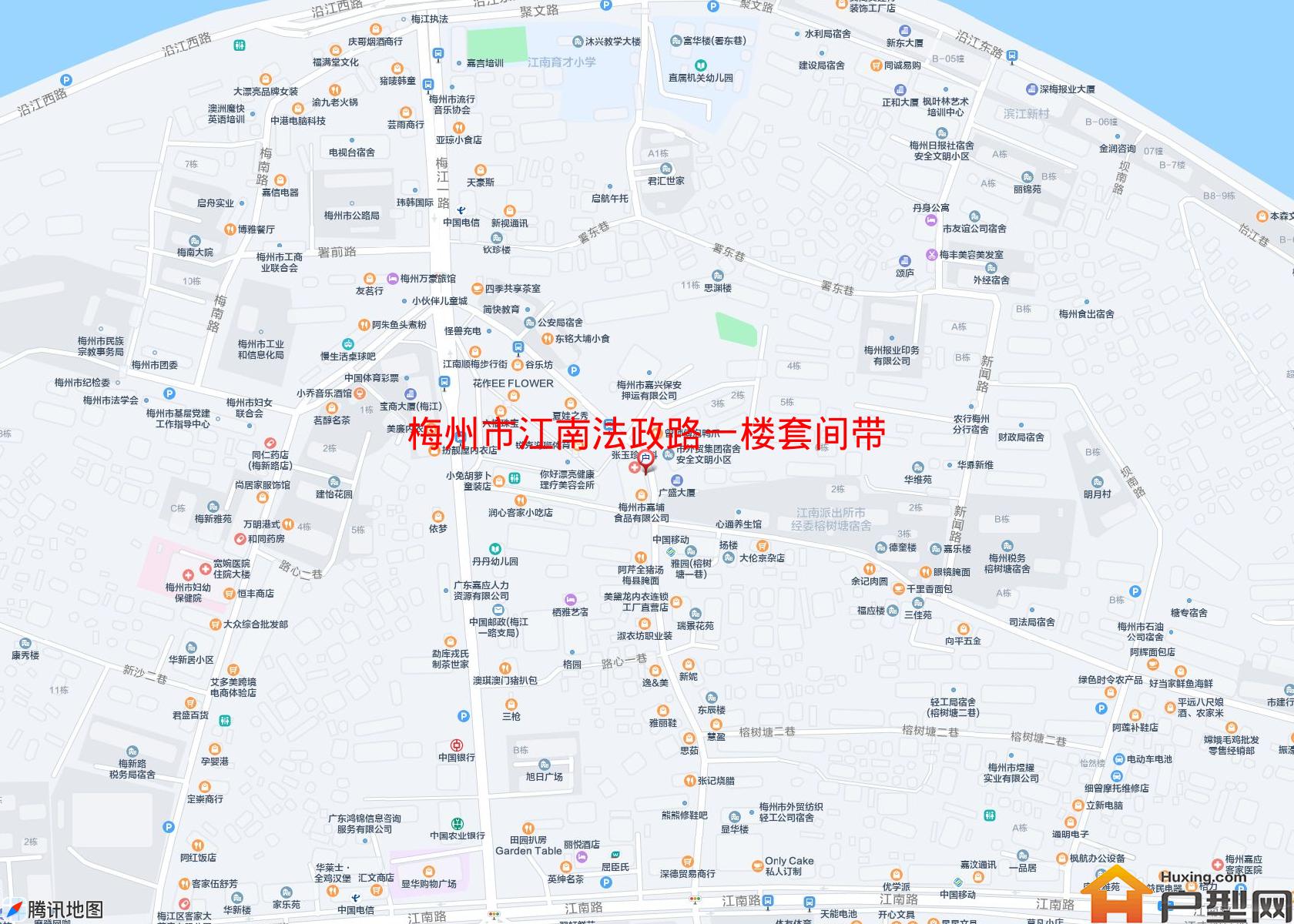 江南法政路一楼套间带阳台网络小区 - 户型网