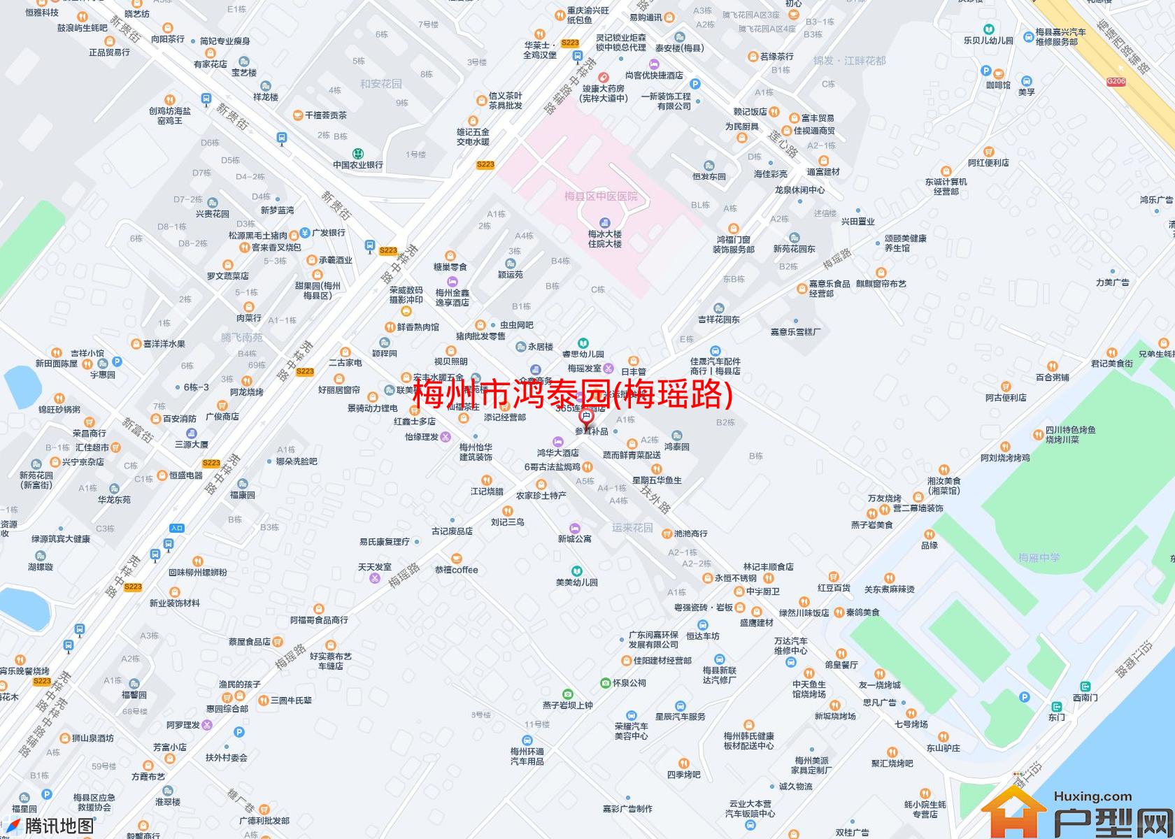 鸿泰园(梅瑶路)小区 - 户型网