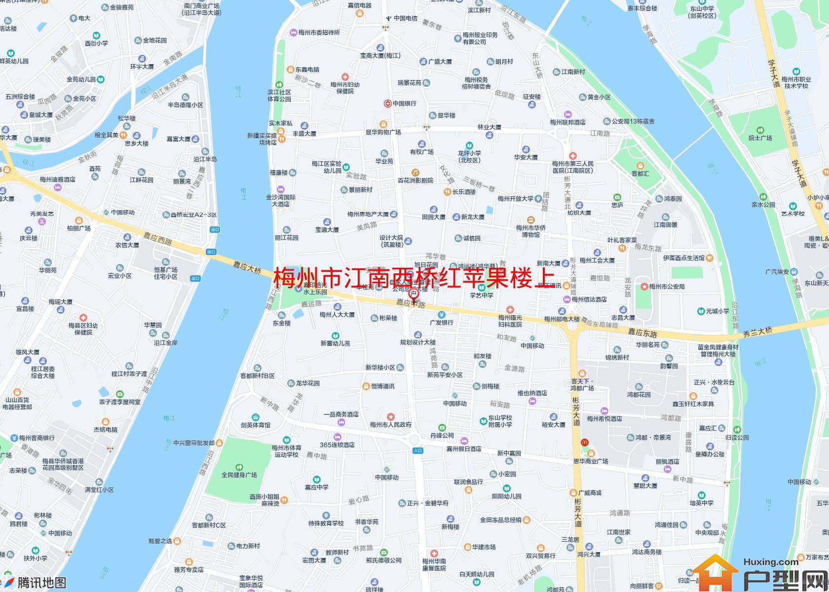 江南西桥红苹果楼上小区 - 户型网