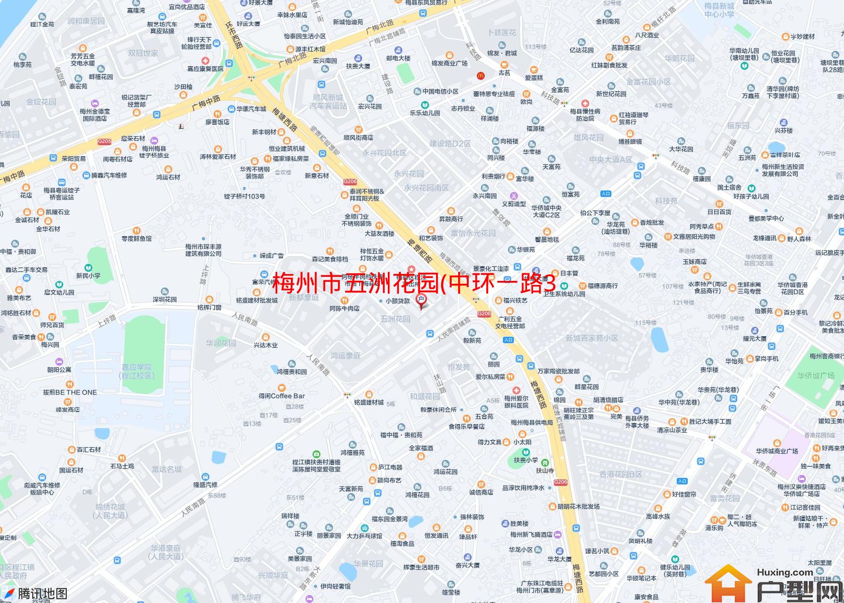 五洲花园(中环一路30号)小区 - 户型网