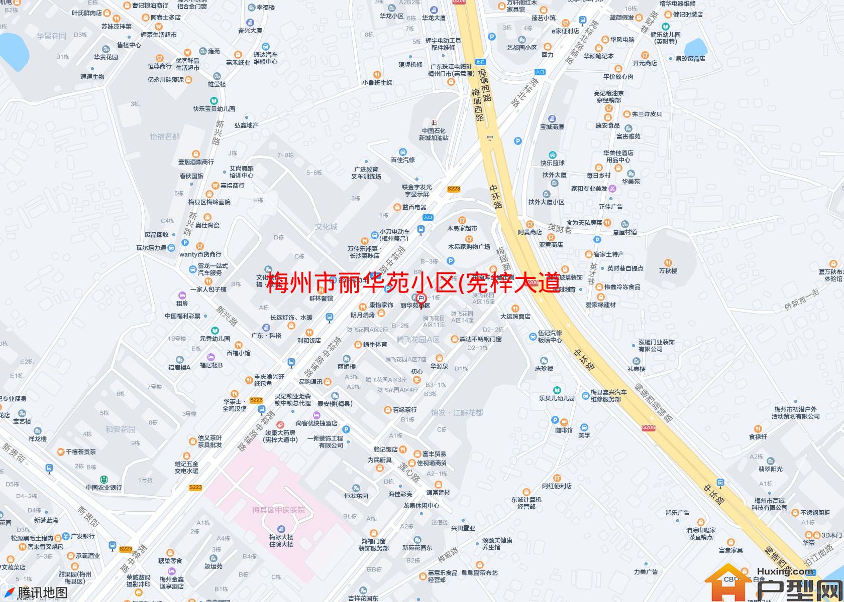 丽华苑小区(宪梓大道)小区 - 户型网