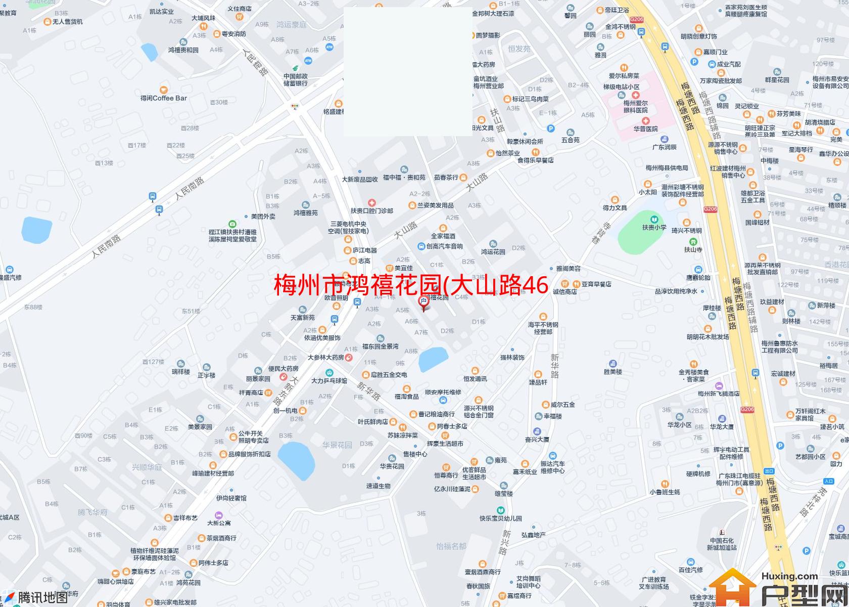 鸿禧花园(大山路46号)小区 - 户型网