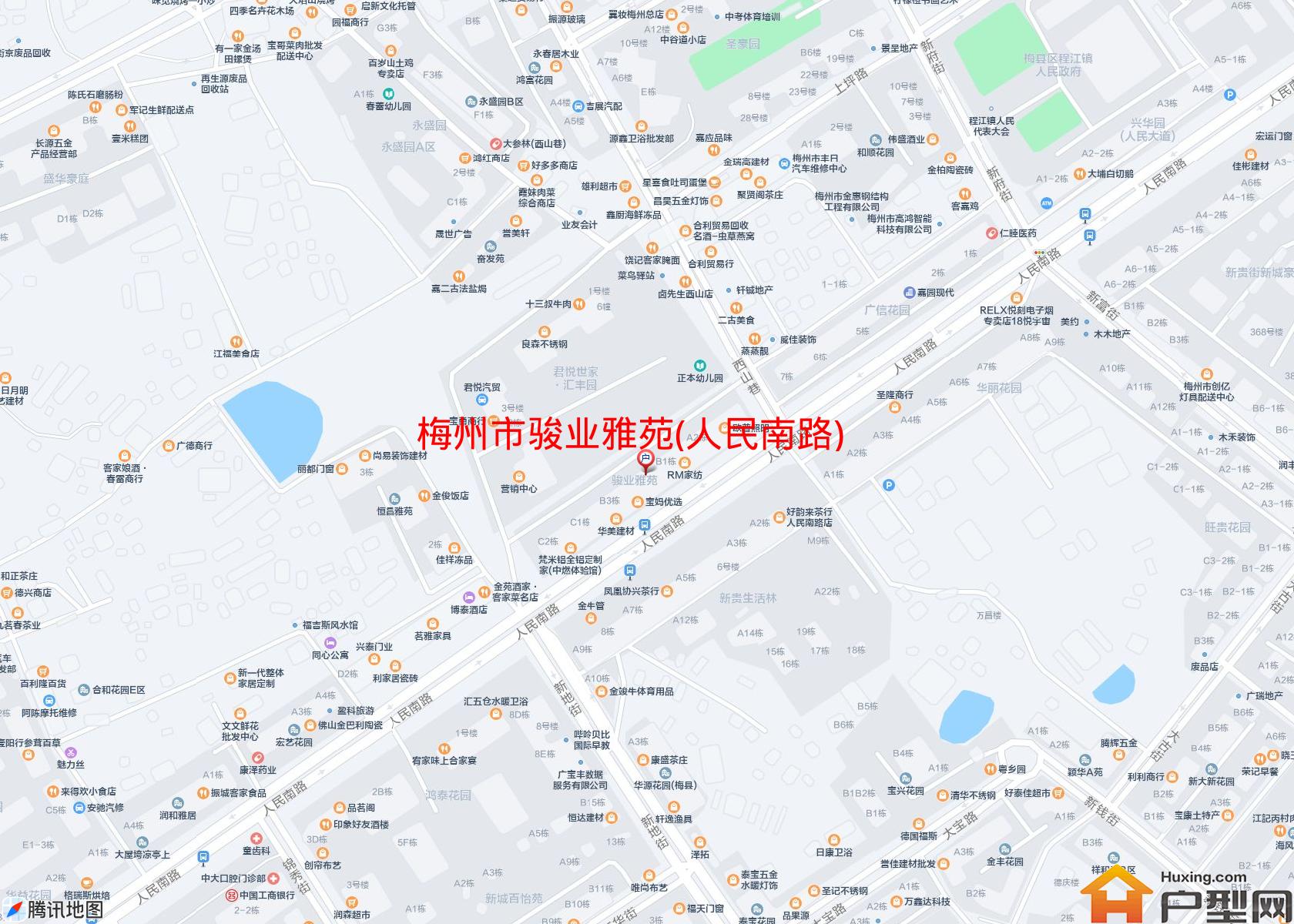 骏业雅苑(人民南路)小区 - 户型网