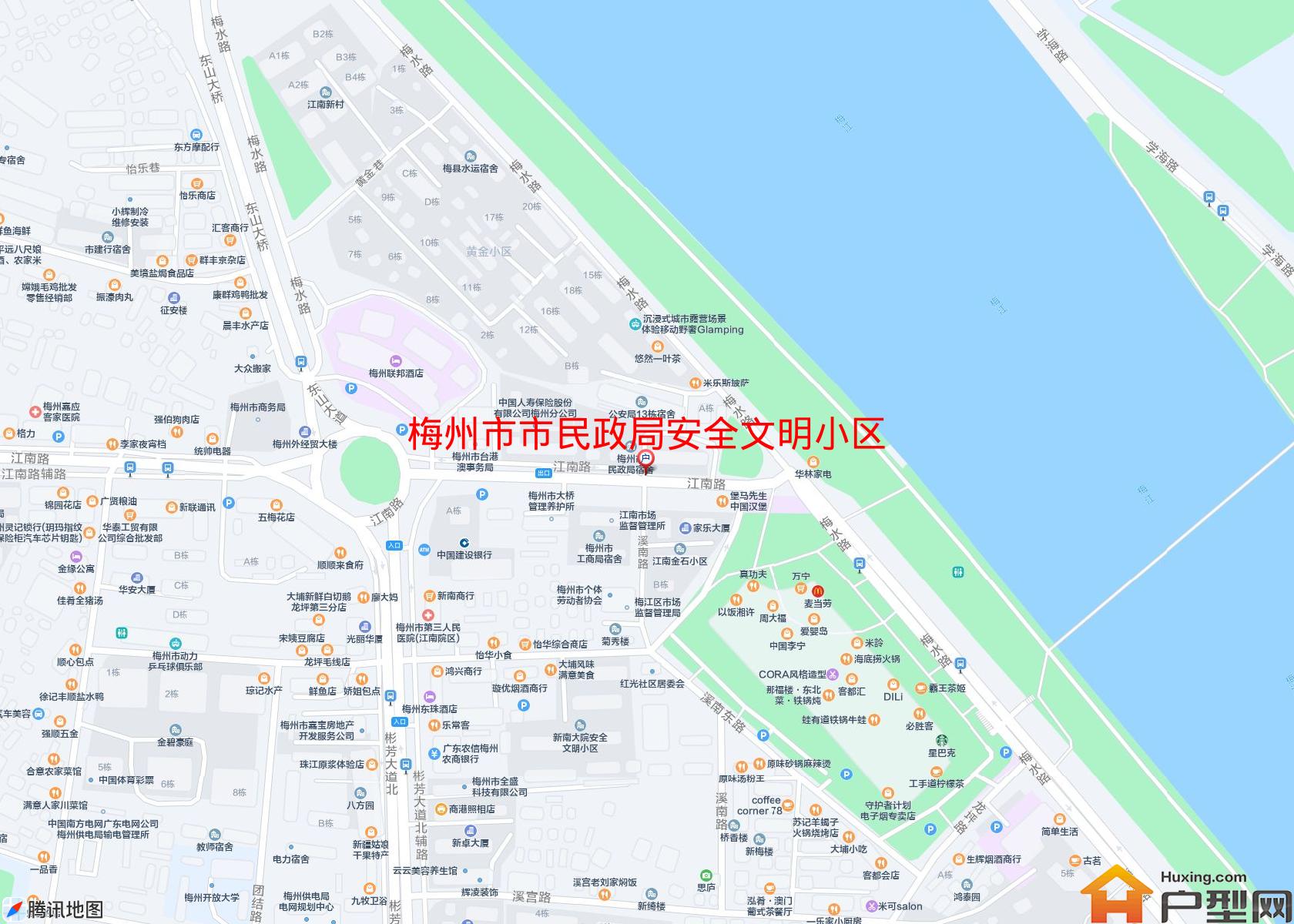 市民政局安全文明小区(江南路1号)小区 - 户型网