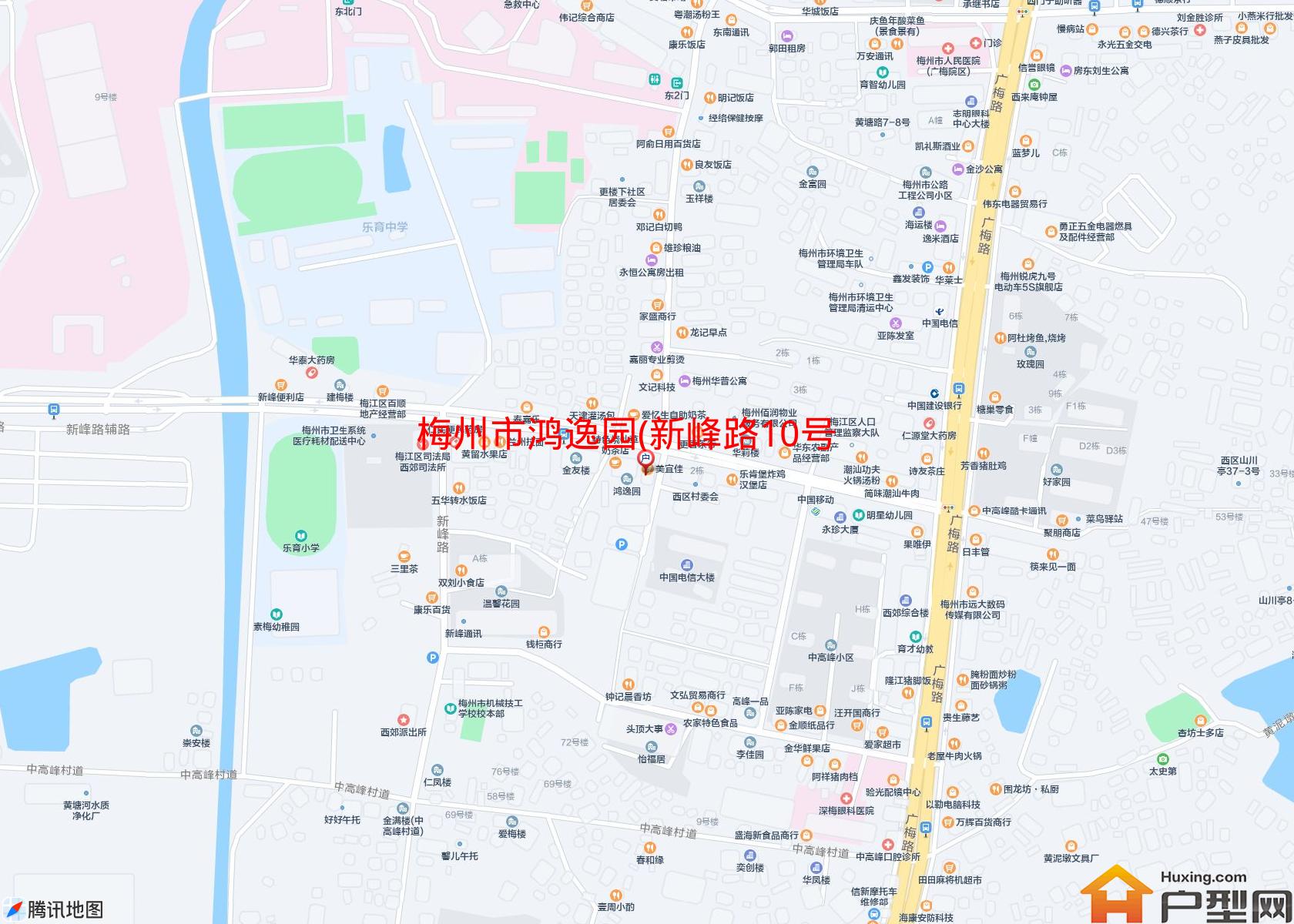 鸿逸园(新峰路10号)小区 - 户型网