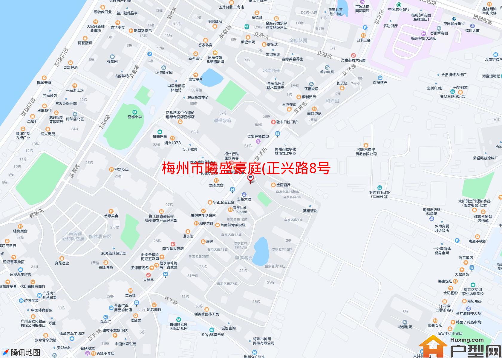 曦盛豪庭(正兴路8号)小区 - 户型网