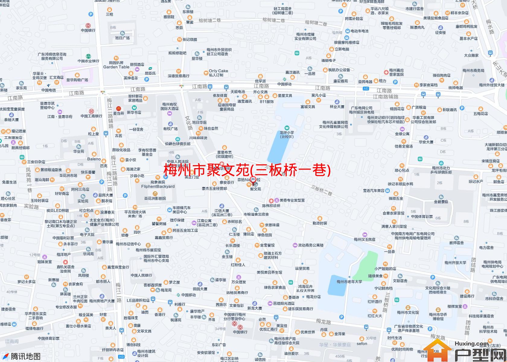 聚文苑(三板桥一巷)小区 - 户型网