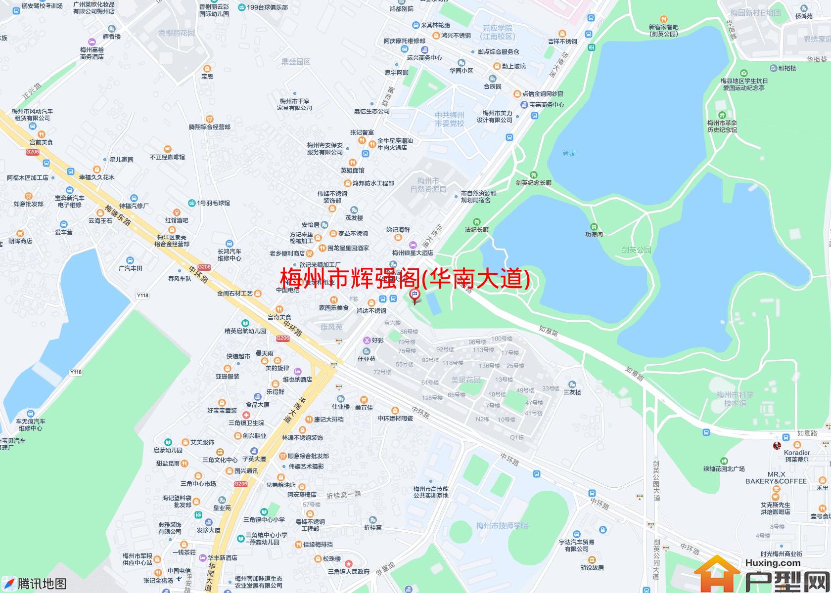 辉强阁(华南大道)小区 - 户型网