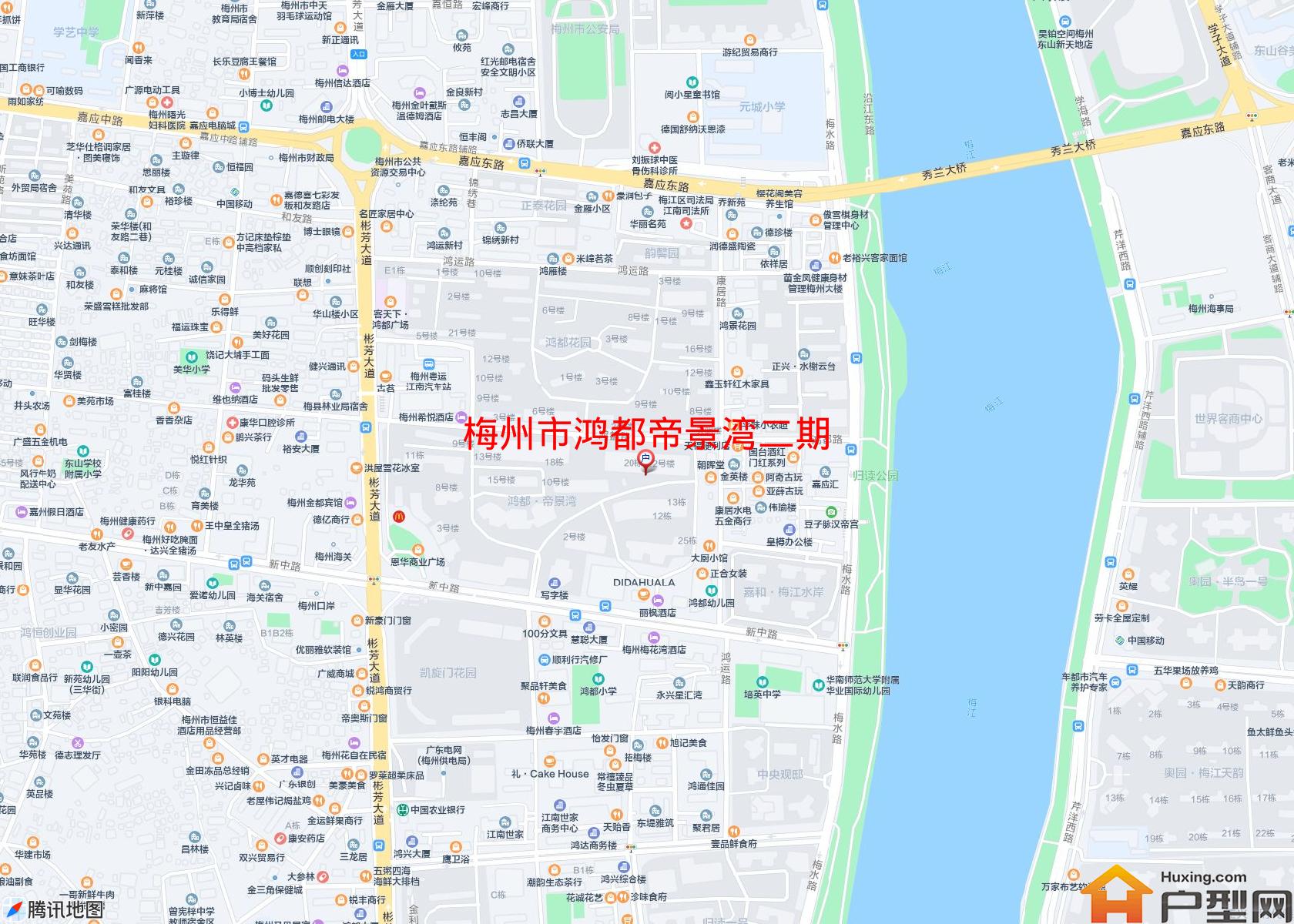鸿都帝景湾二期小区 - 户型网