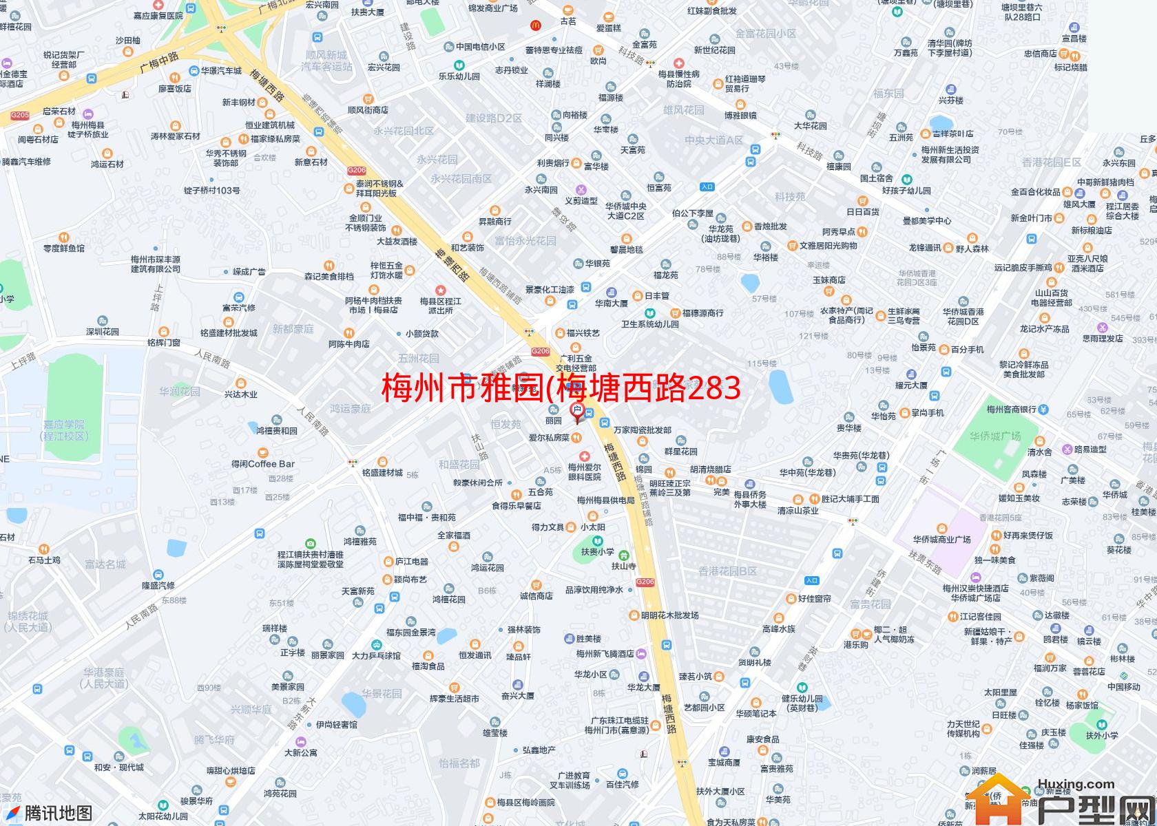 雅园(梅塘西路283号)小区 - 户型网