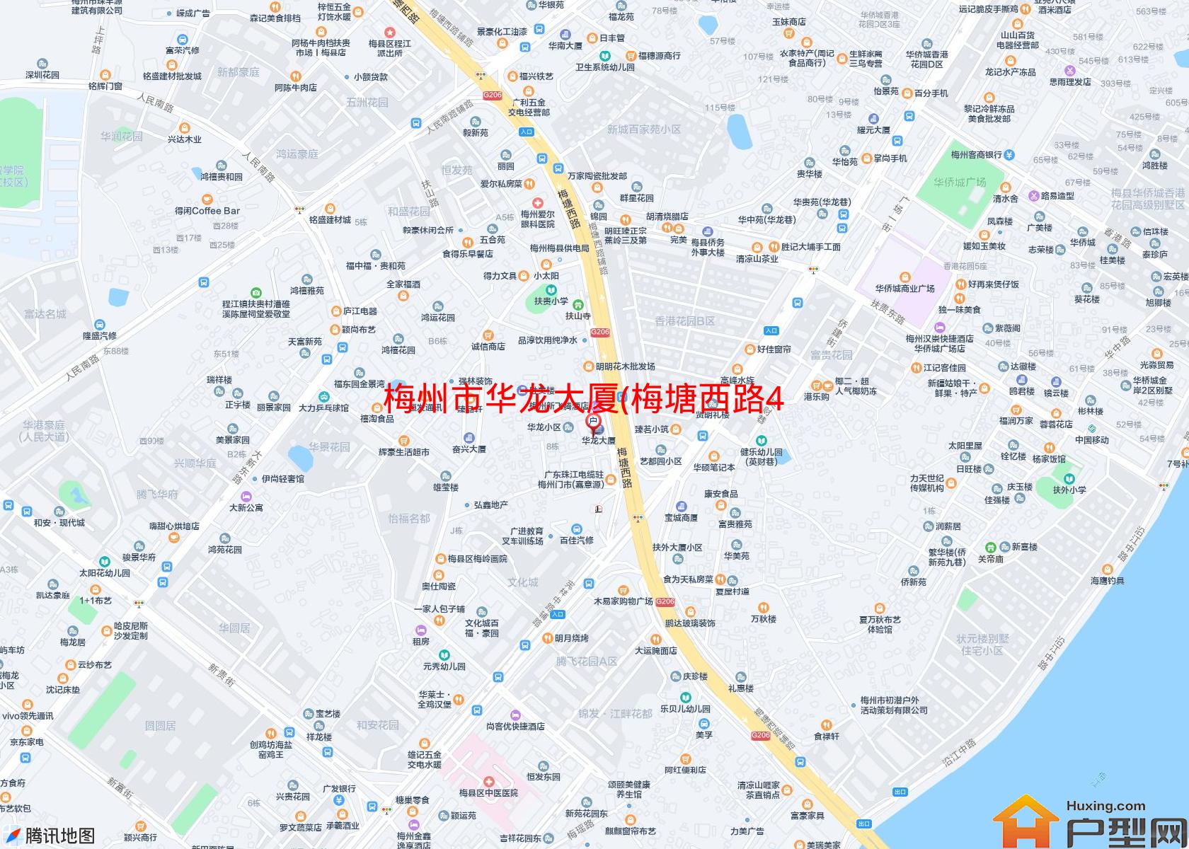 华龙大厦(梅塘西路443号)小区 - 户型网