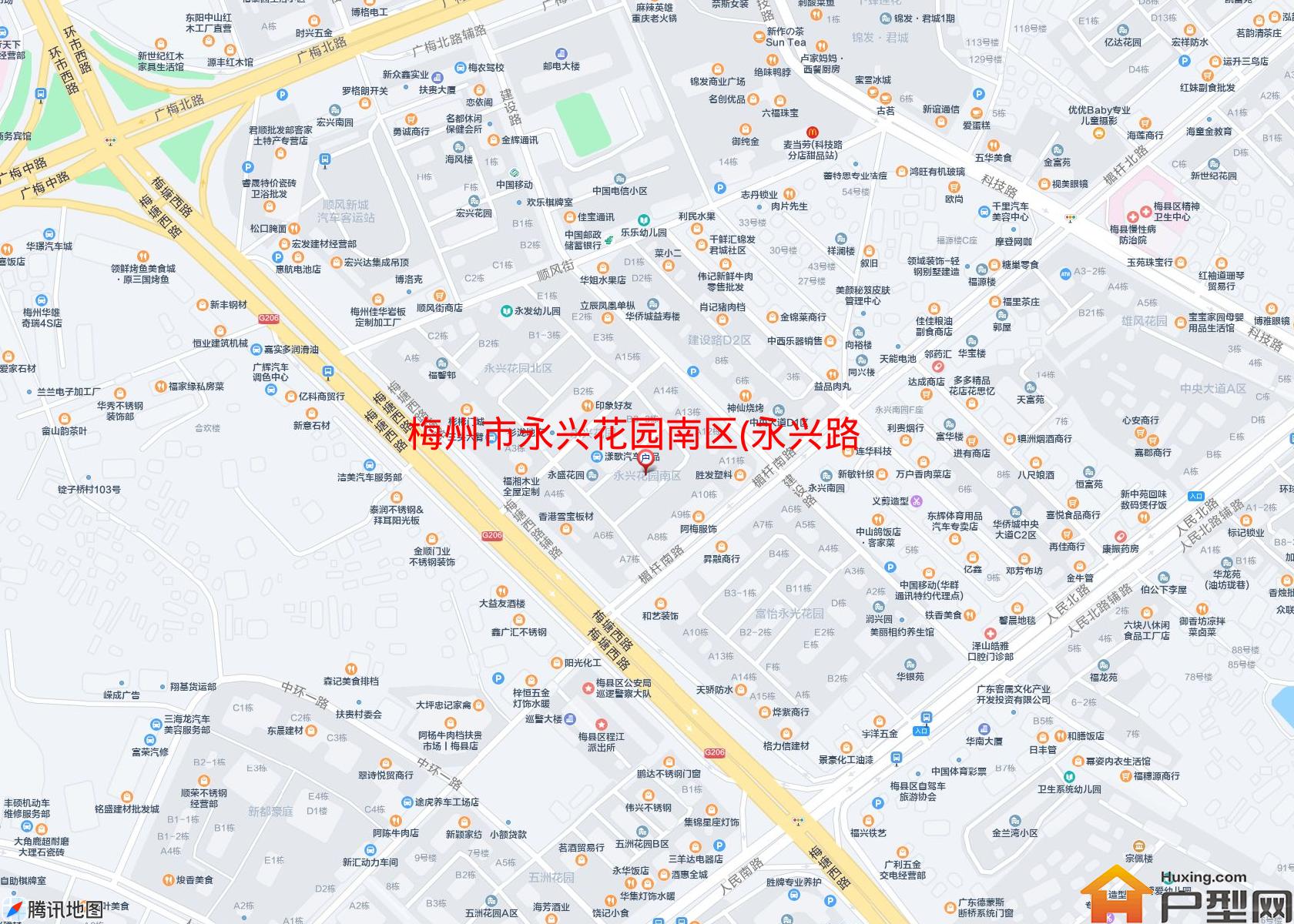 永兴花园南区(永兴路2号)小区 - 户型网