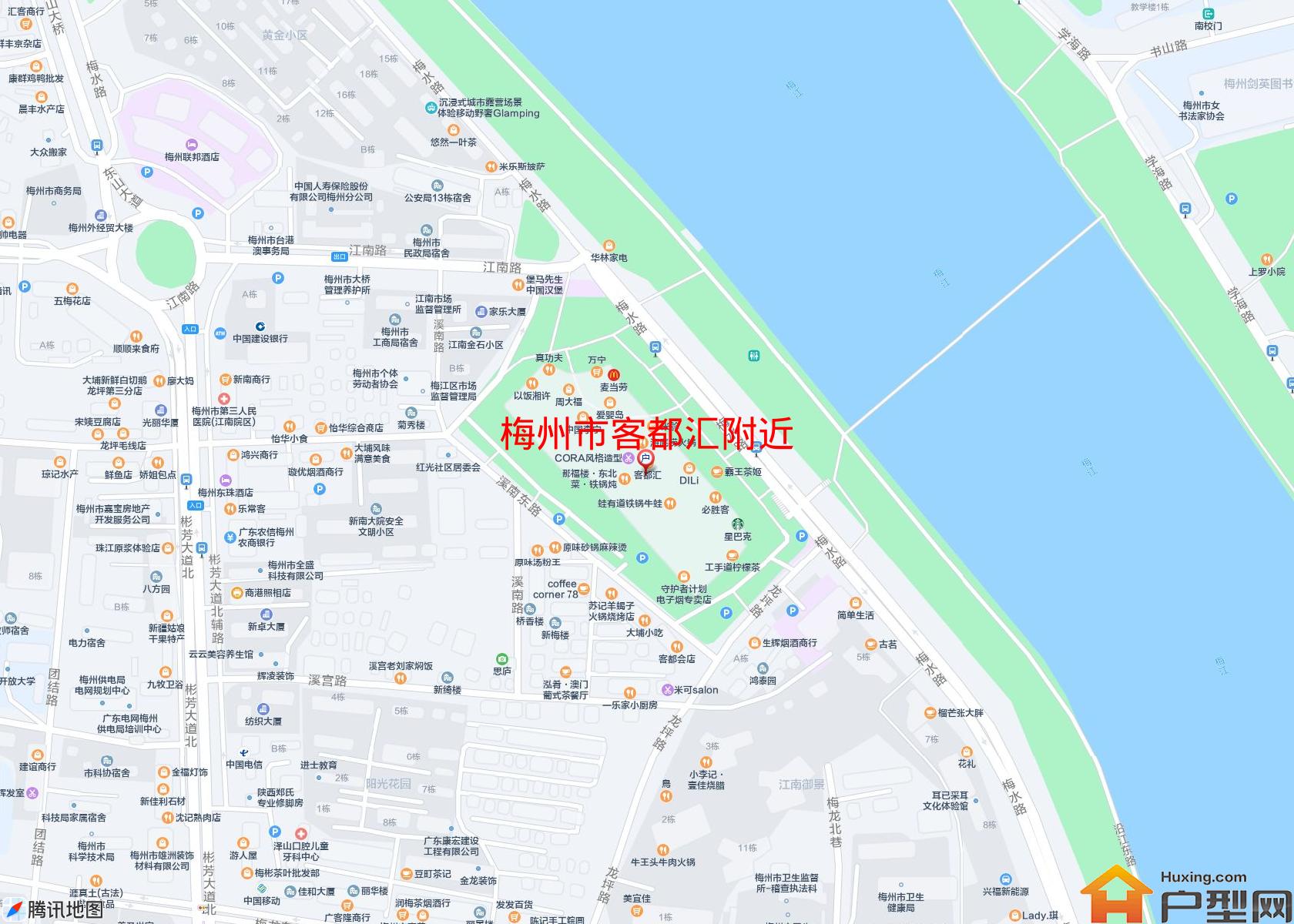 客都汇附近小区 - 户型网