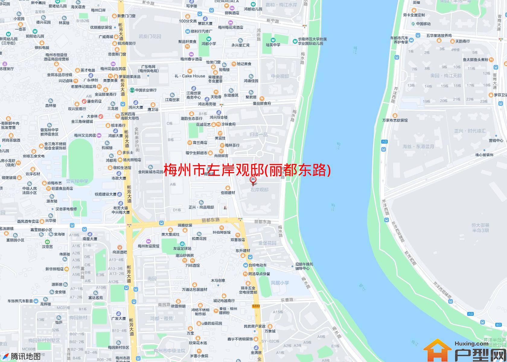 左岸观邸(丽都东路)小区 - 户型网