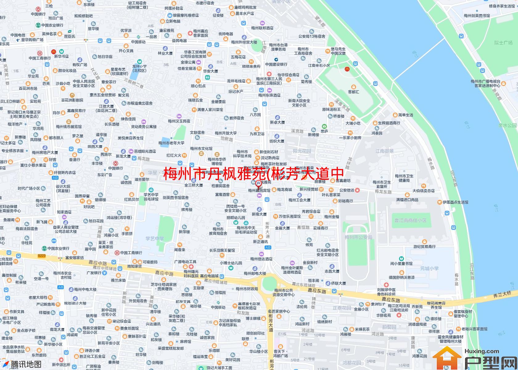 丹枫雅苑(彬芳大道中33号)小区 - 户型网