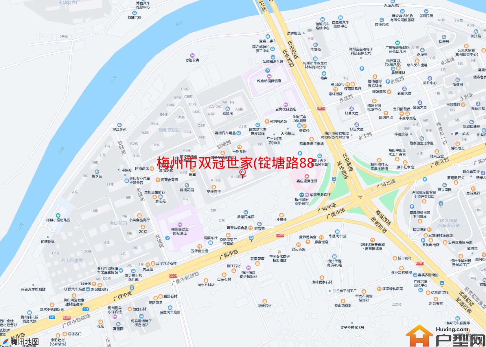 双冠世家(锭塘路88号)小区 - 户型网
