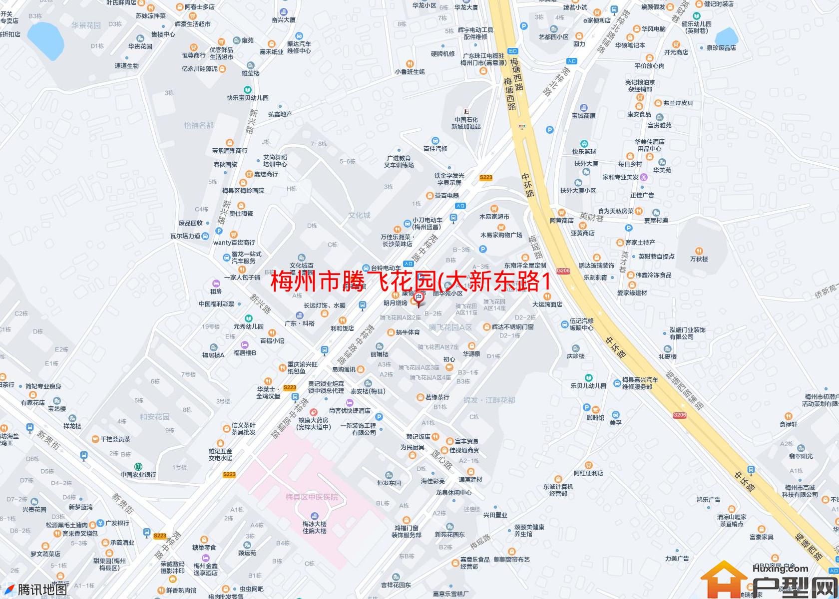 腾飞花园(大新东路115号)小区 - 户型网