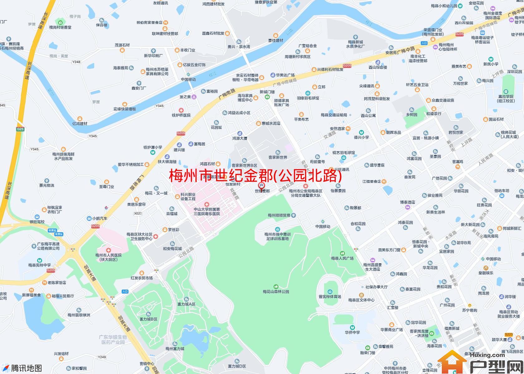 世纪金郡(公园北路)小区 - 户型网