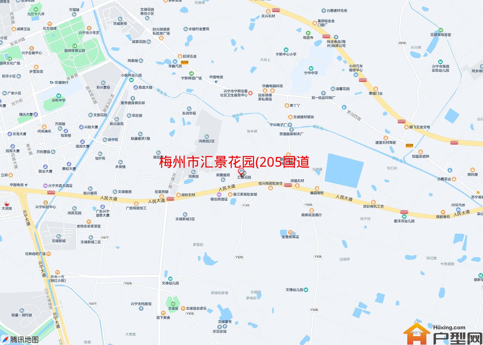汇景花园(205国道)小区 - 户型网