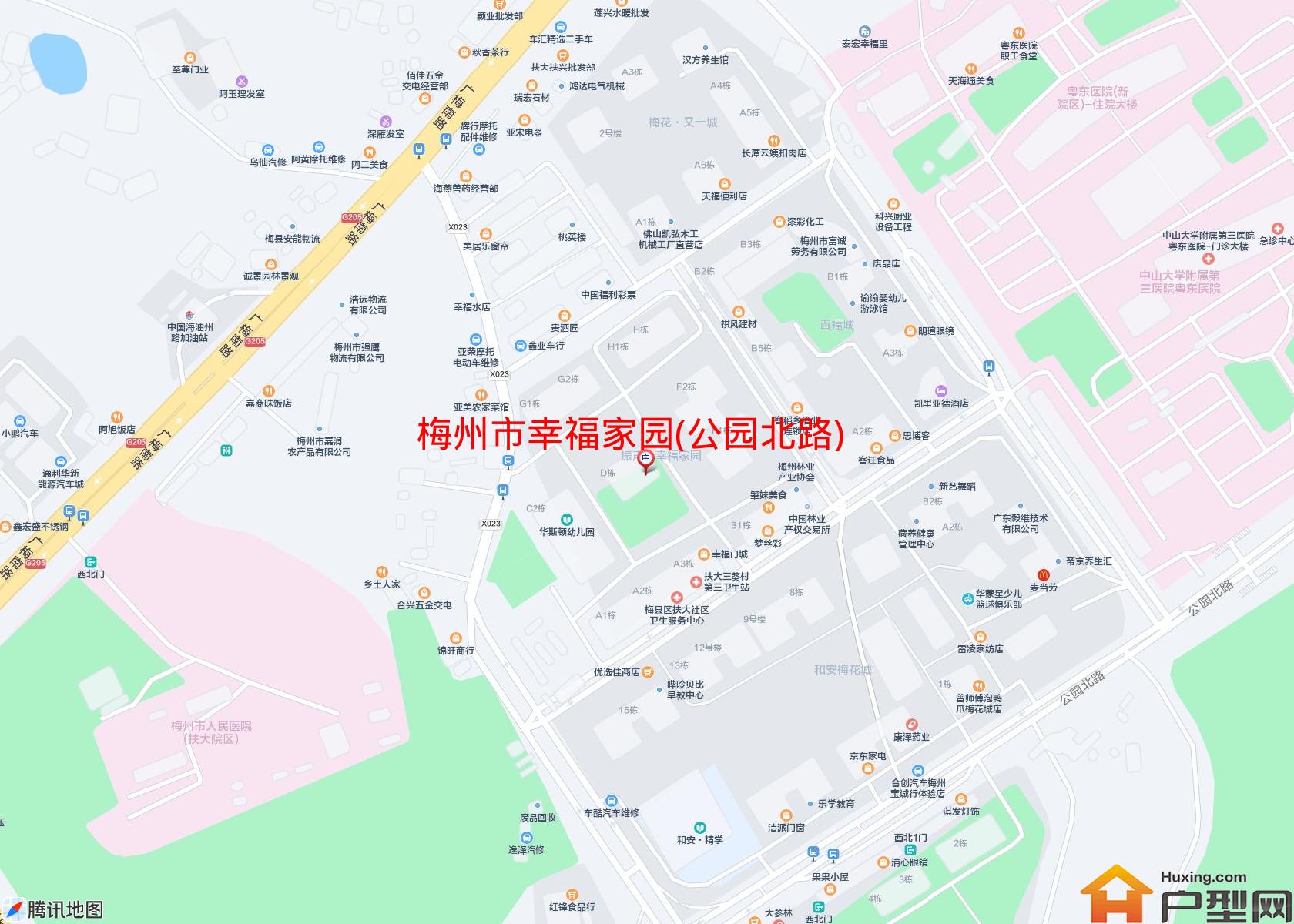 幸福家园(公园北路)小区 - 户型网