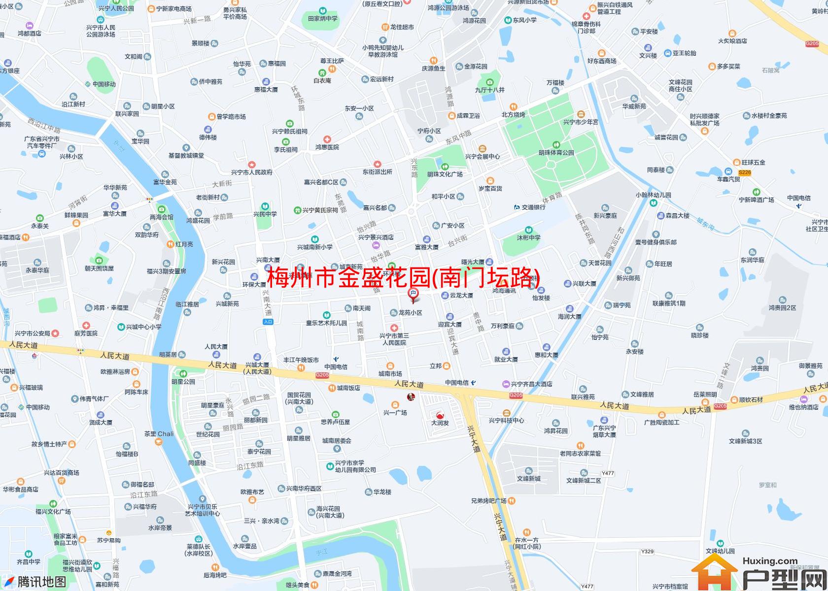 金盛花园(南门坛路)小区 - 户型网