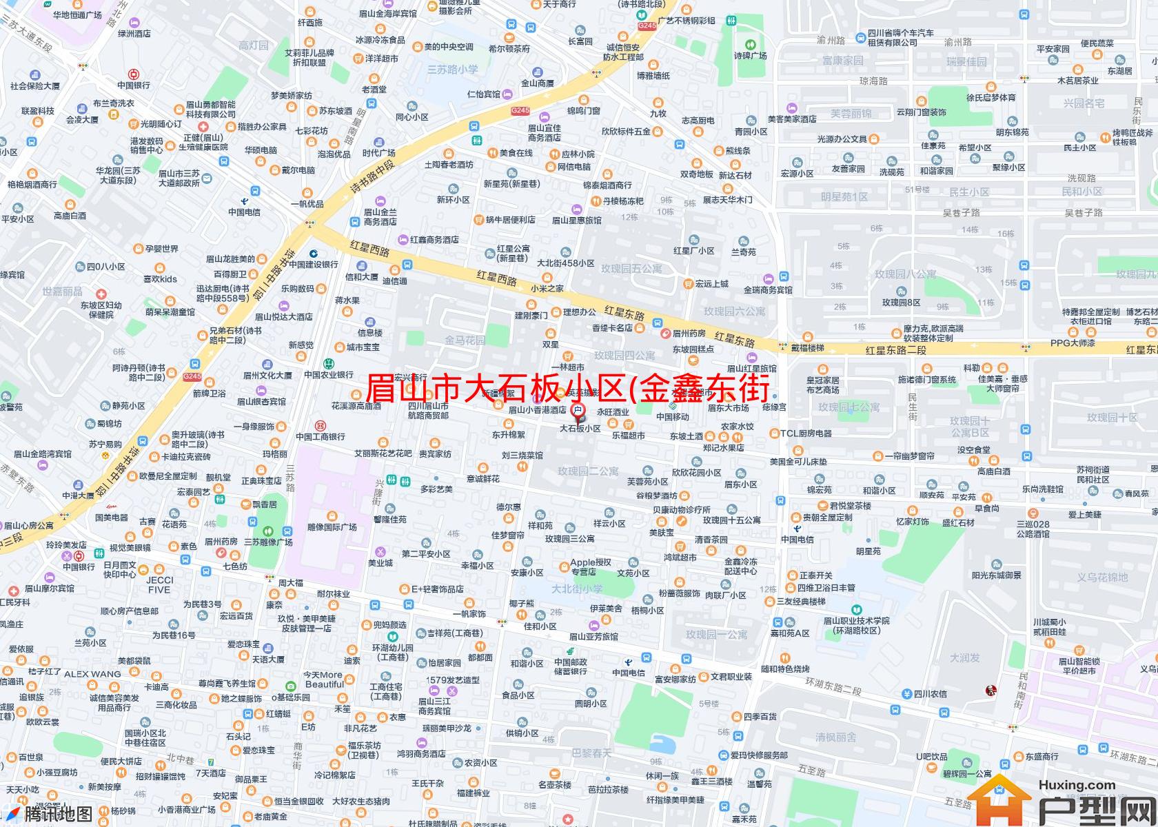 大石板小区(金鑫东街140号)小区 - 户型网